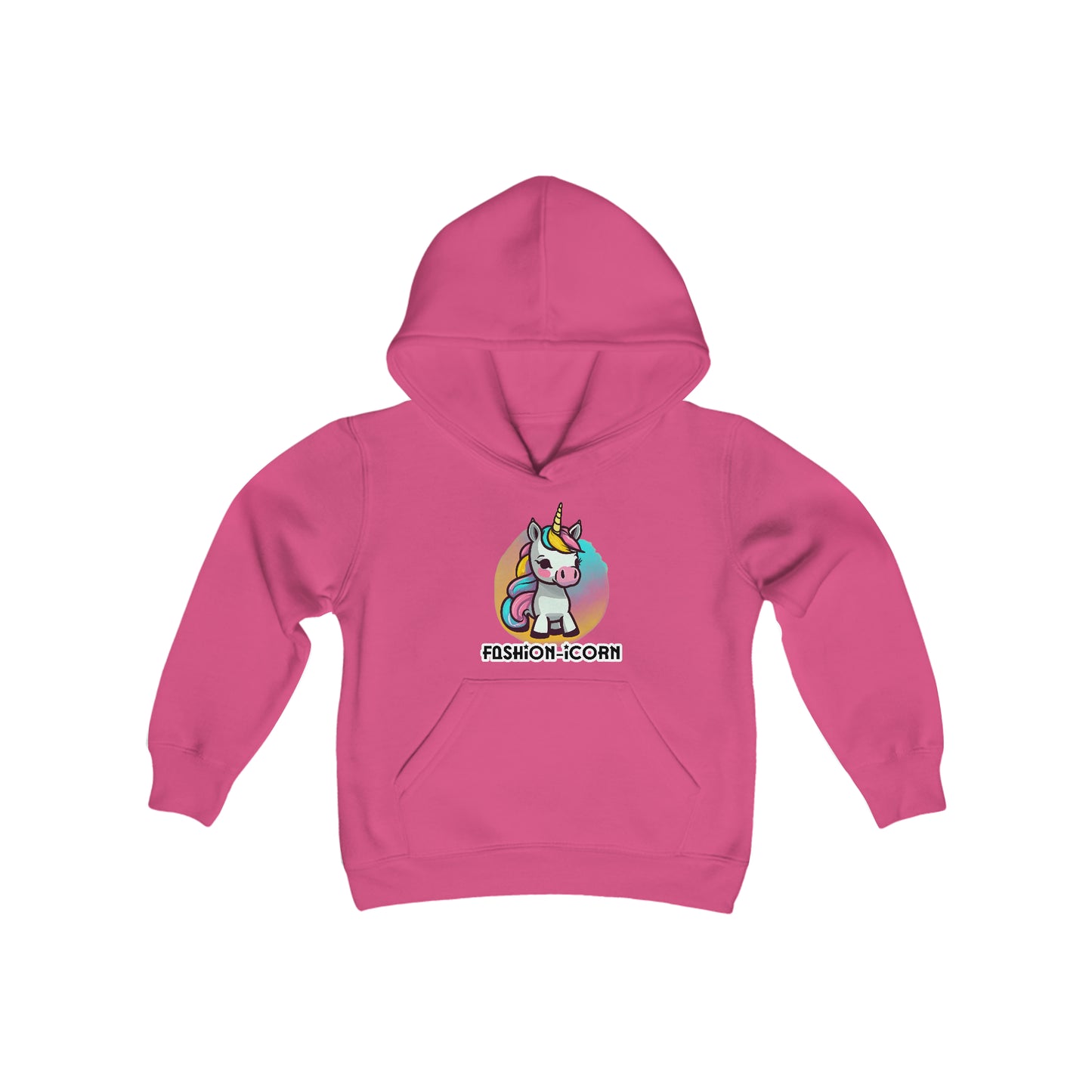 Fashion-icorn Youth Heavy Blend Hooded Sweatshirt