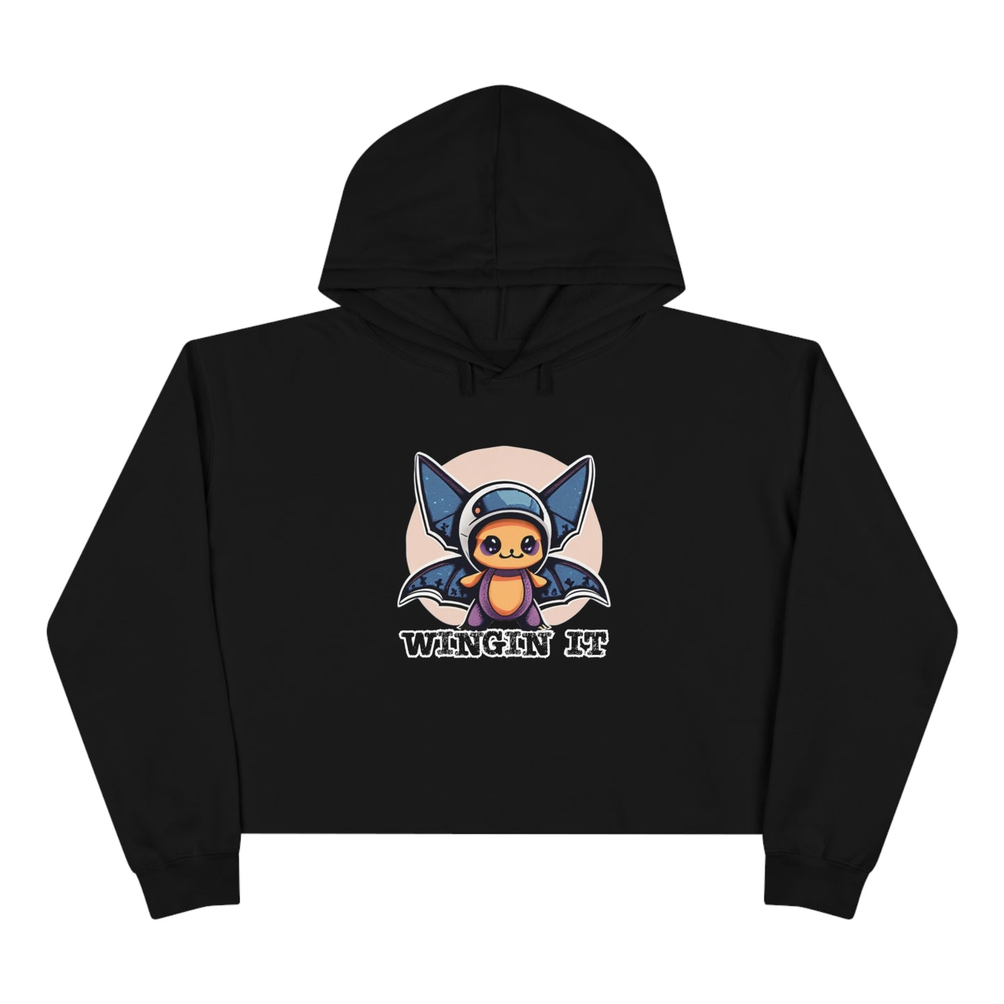 Wining It Crop Hoodie