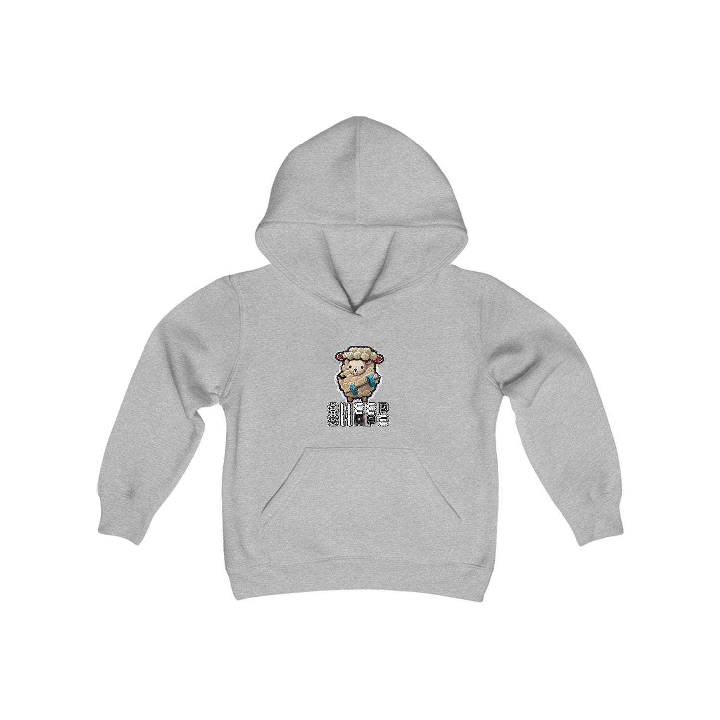 Sheep Shape Youth Heavy Blend Hooded Sweatshirt