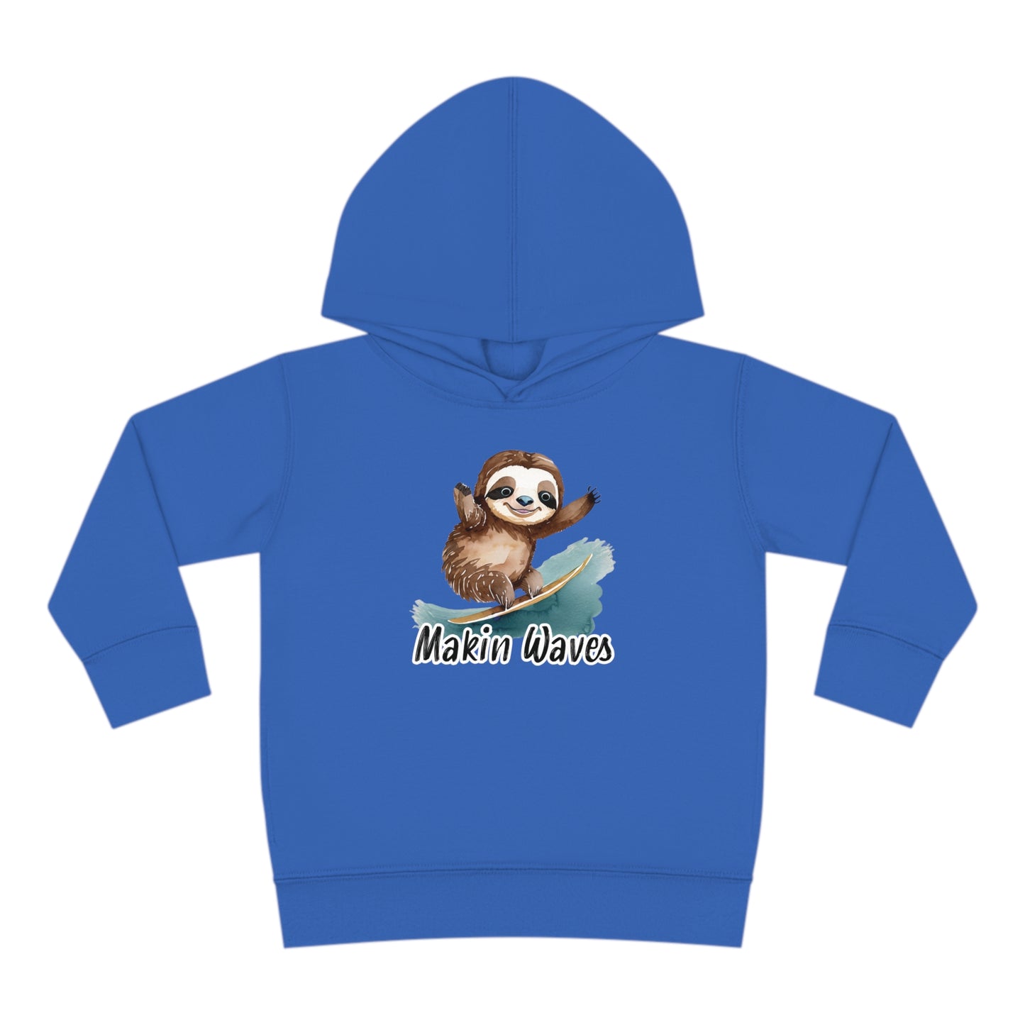 Makin Waves Toddler Pullover Fleece Hoodie