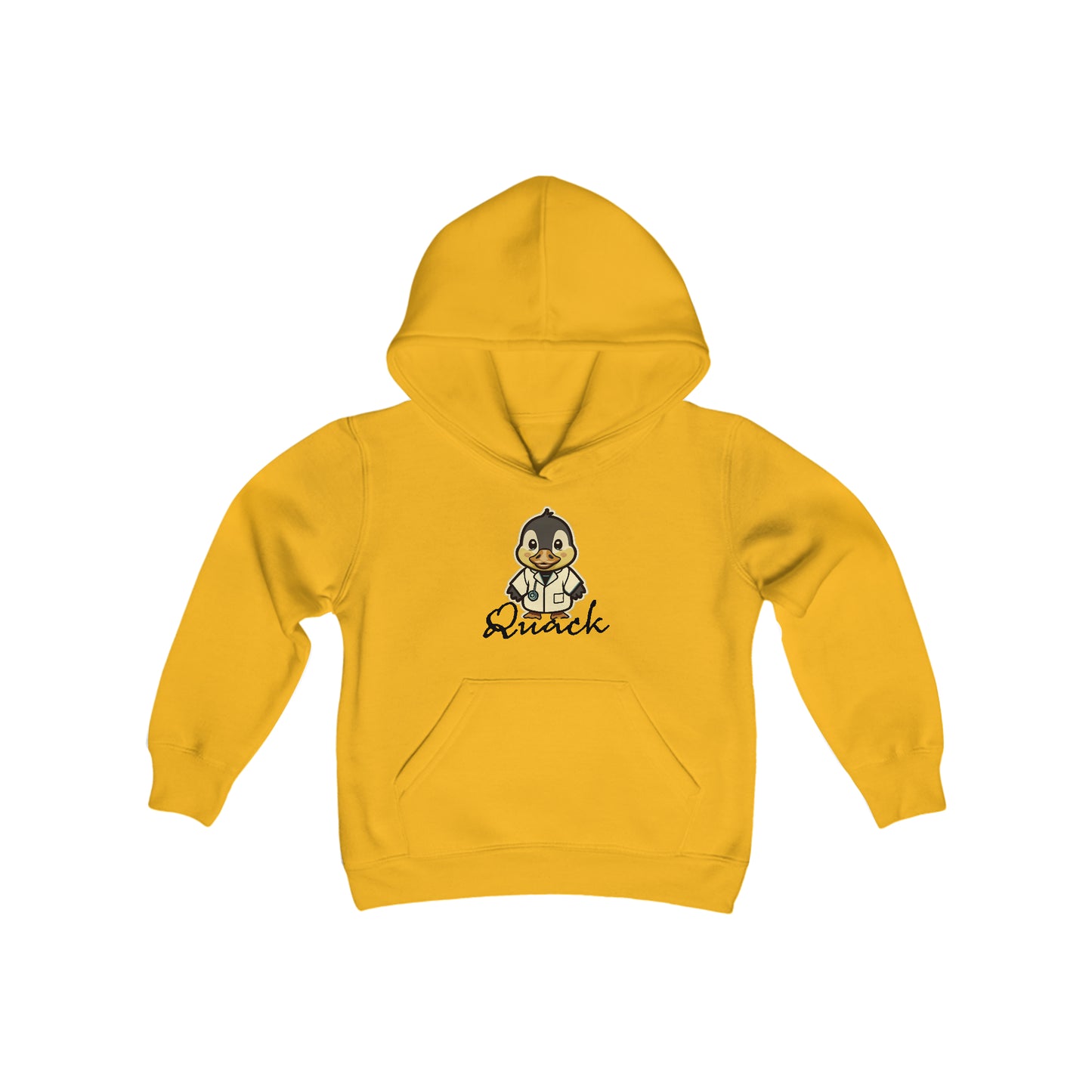 Quack Youth Heavy Blend Hooded Sweatshirt