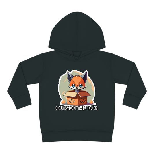 Outside the box Toddler Pullover Fleece Hoodie