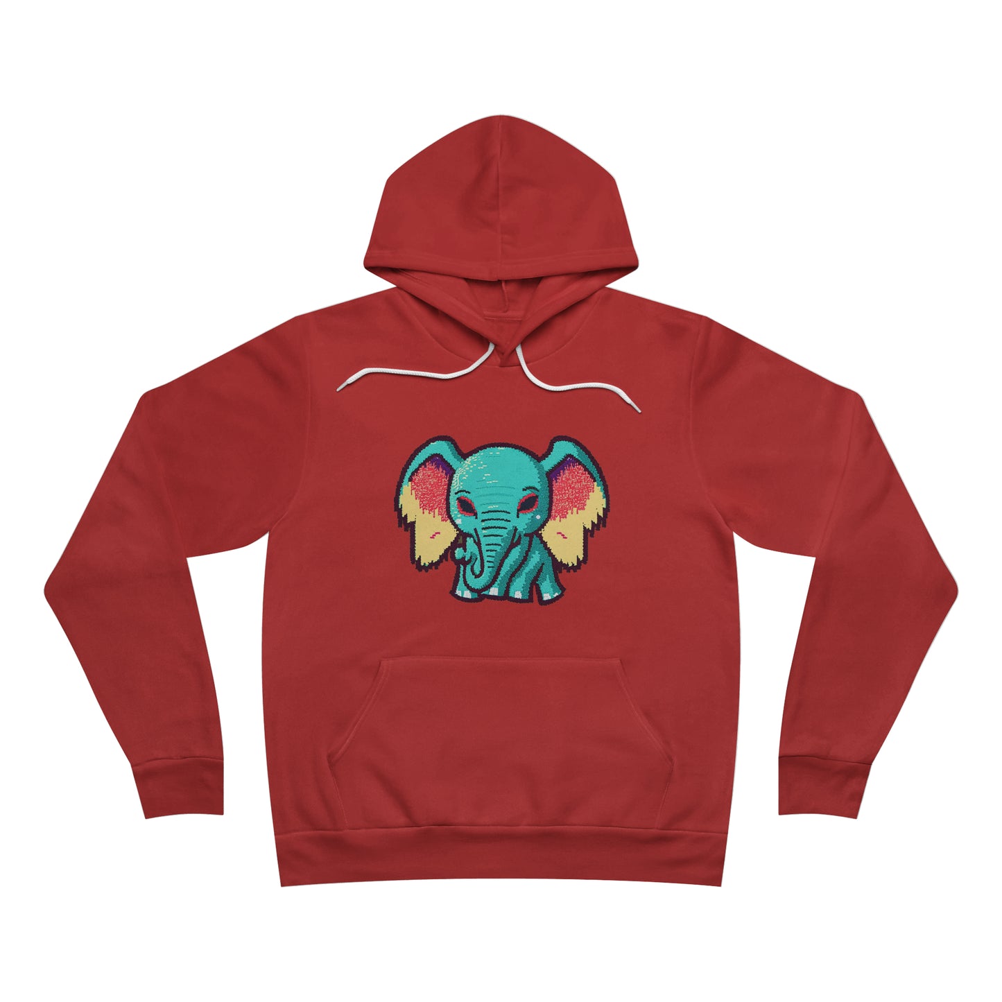 Elephant Sponge Fleece Pullover Hoodie