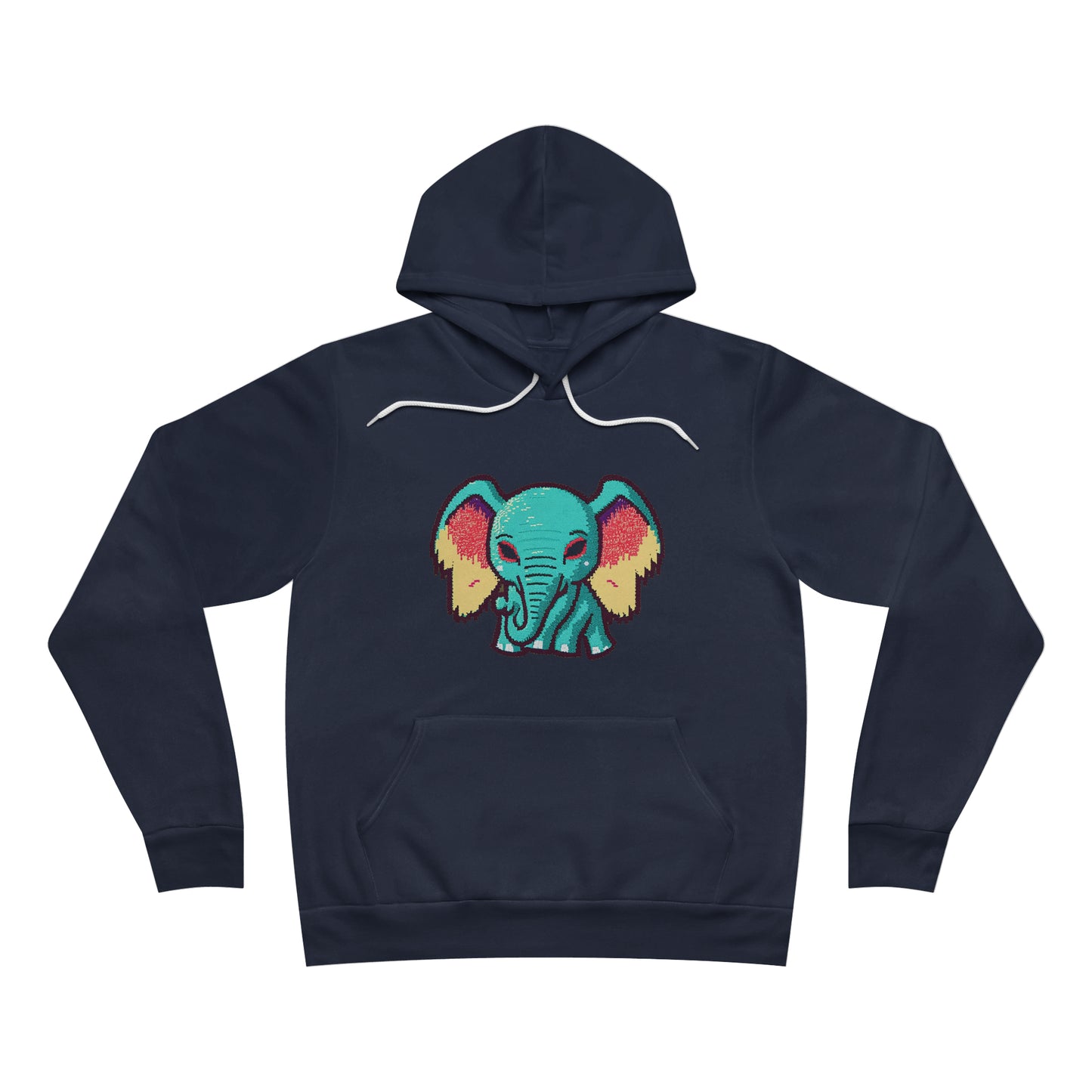 Elephant Sponge Fleece Pullover Hoodie