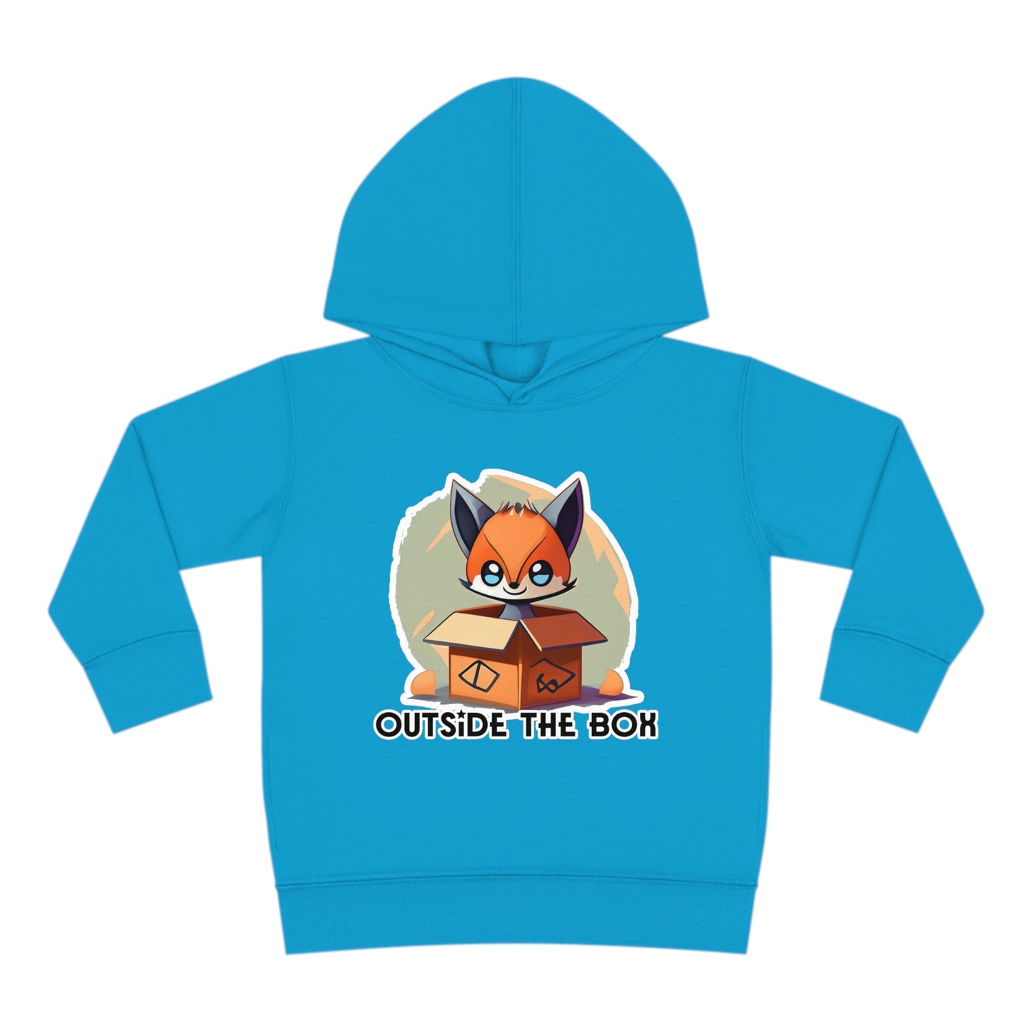 Outside the box Toddler Pullover Fleece Hoodie