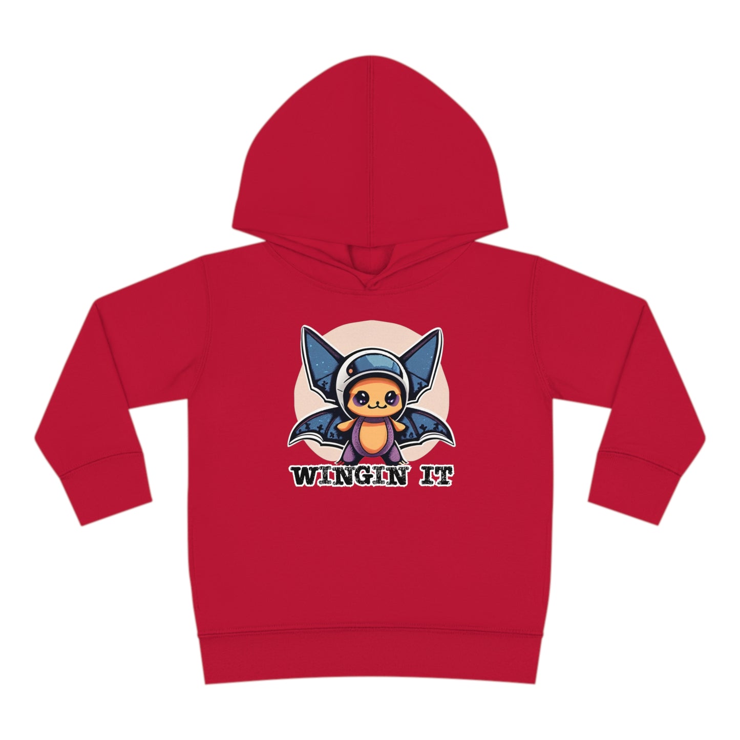 Wingin It Toddler Pullover Fleece Hoodie