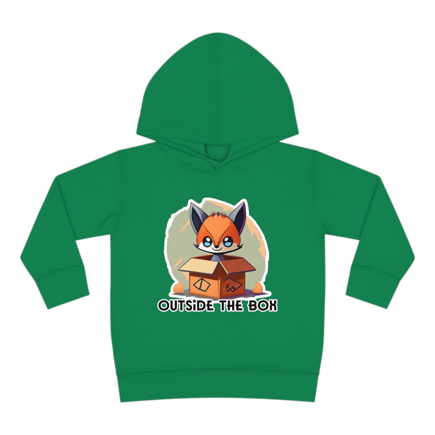 Outside the box Toddler Pullover Fleece Hoodie