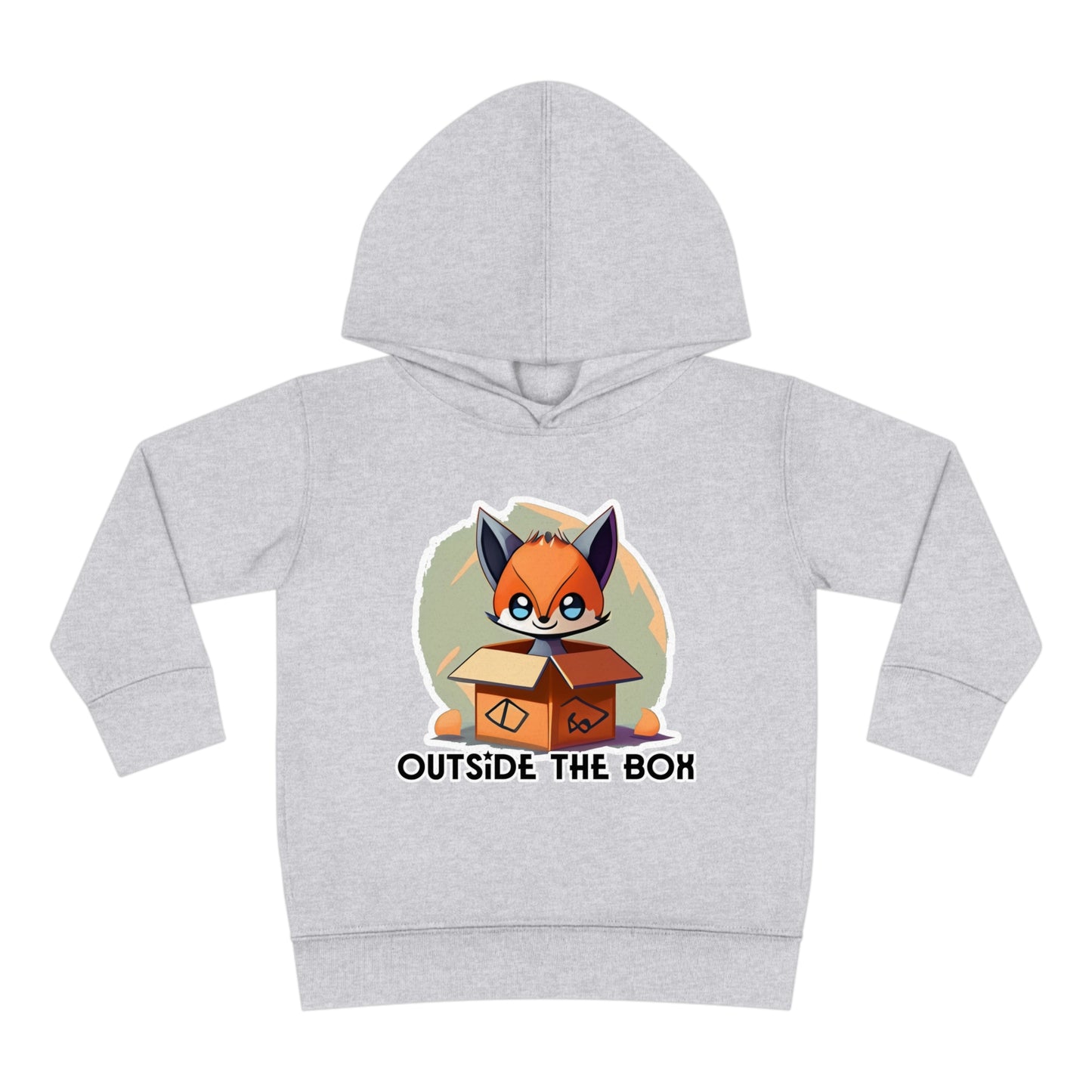 Outside the box Toddler Pullover Fleece Hoodie