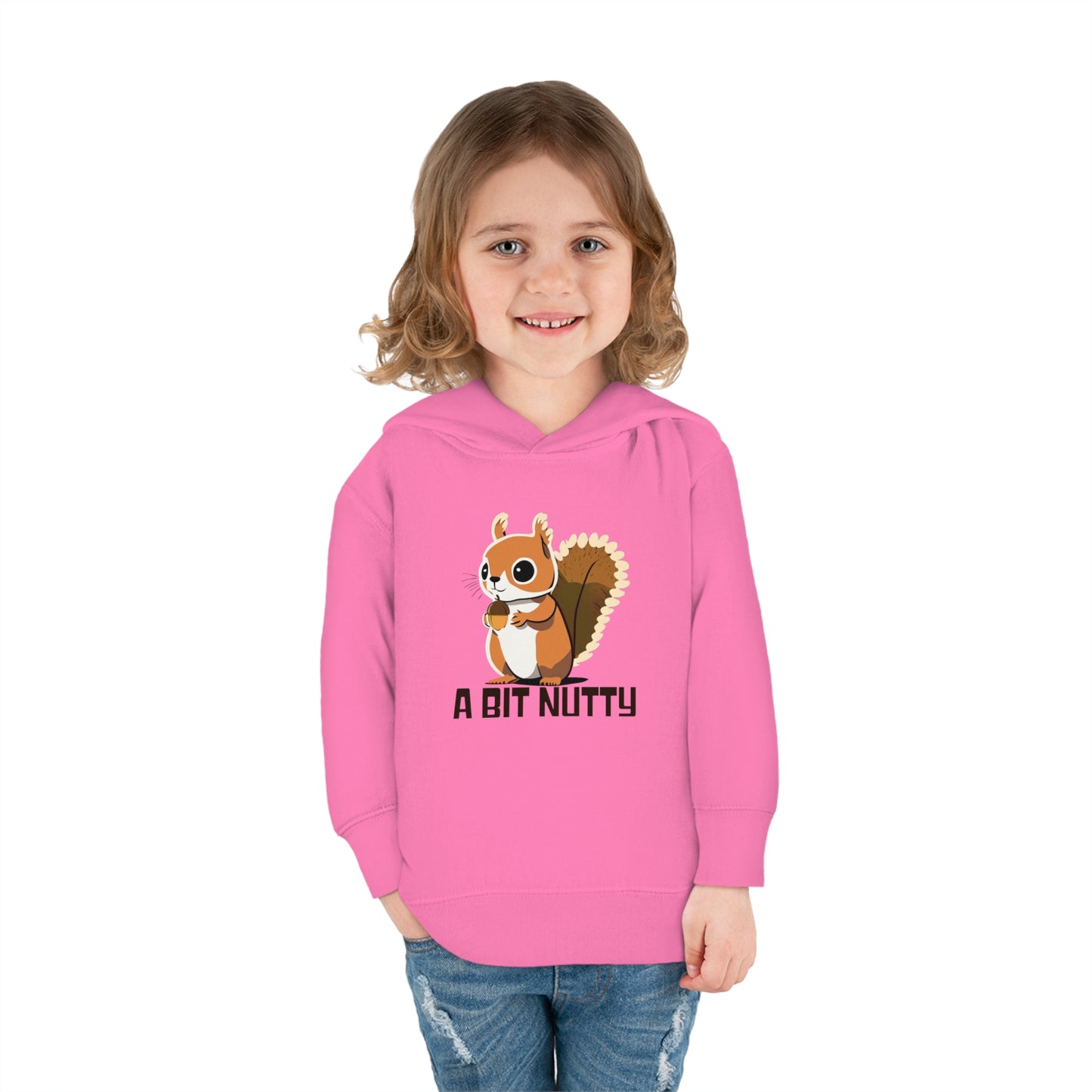 A Bit Nutty Toddler Pullover Fleece Hoodie