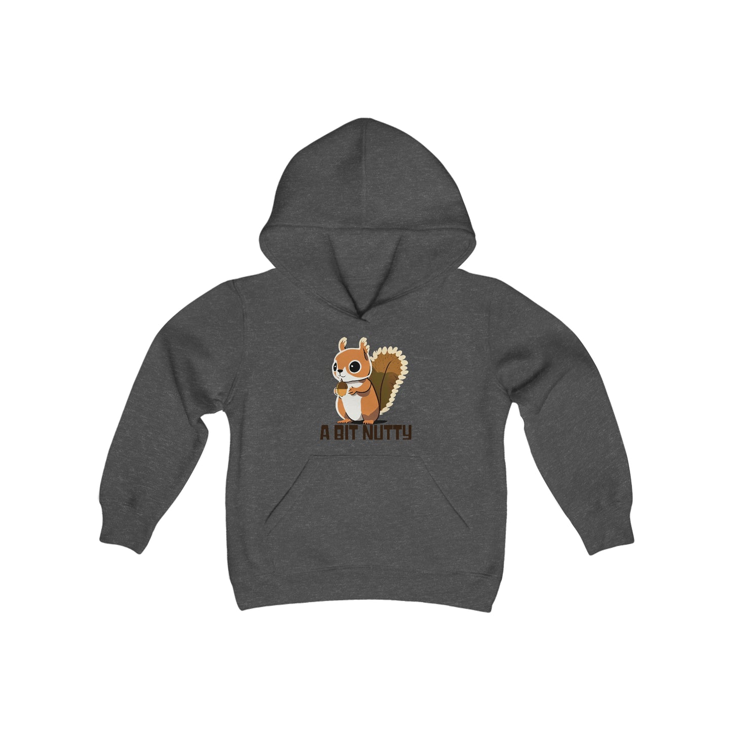 A bit nutty Youth Heavy Blend Hooded Sweatshirt