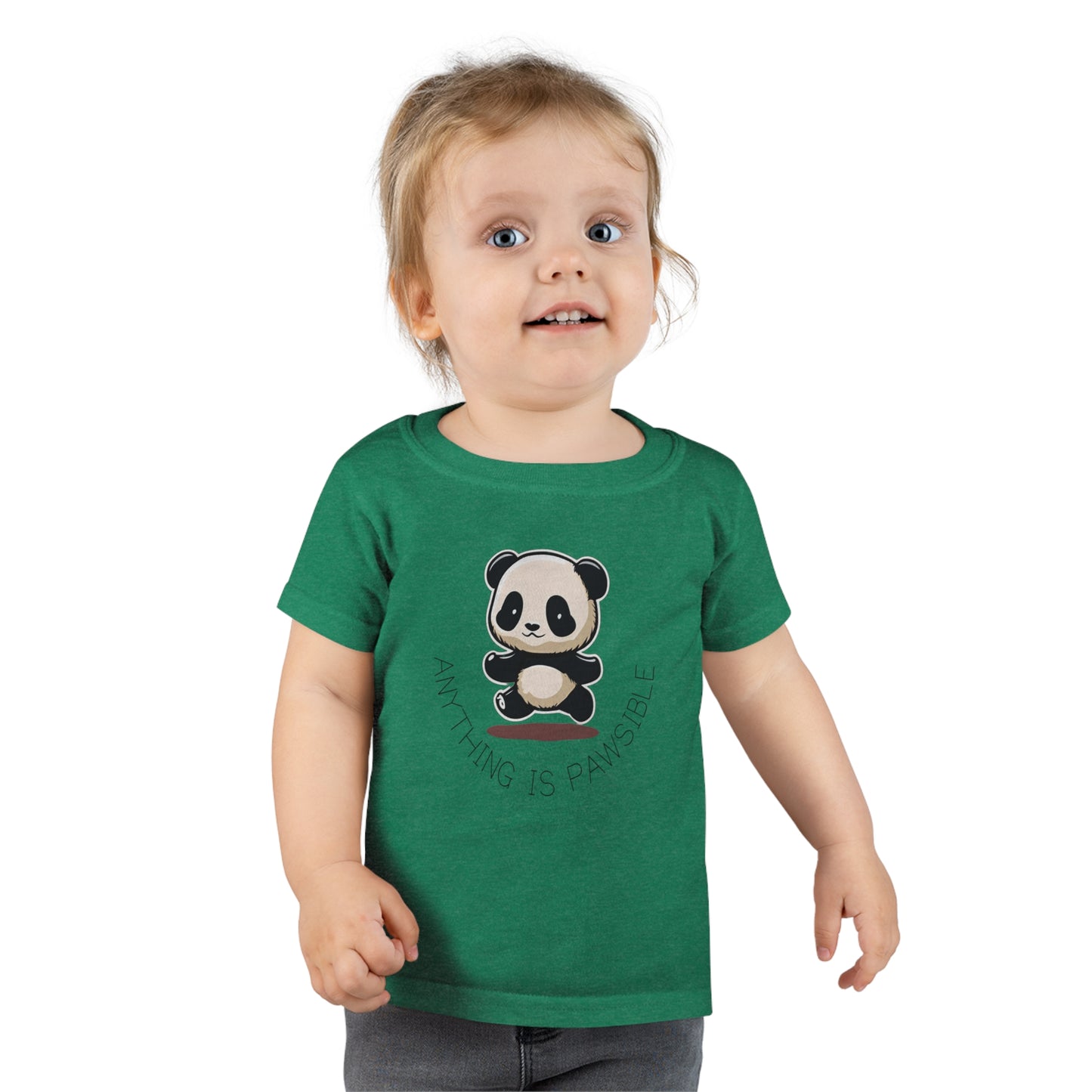 Cute Panda Toddler T-shirt