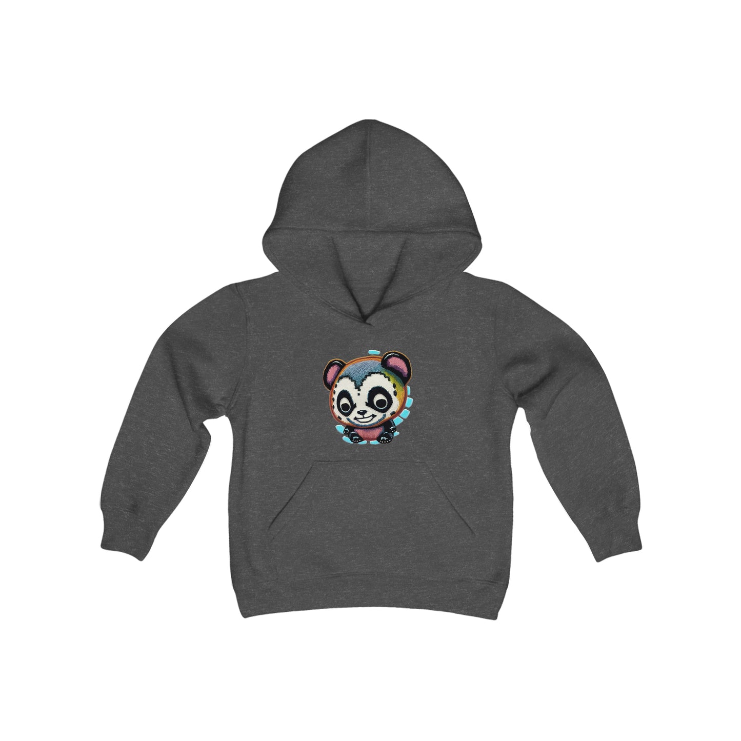 Panda Youth Heavy Blend Hooded Sweatshirt