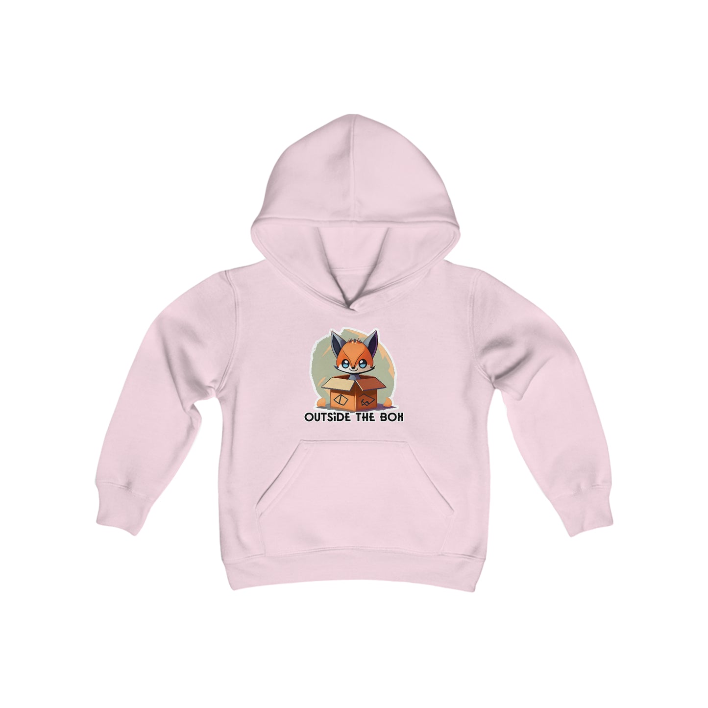 Outside the box Youth Heavy Blend Hooded Sweatshirt