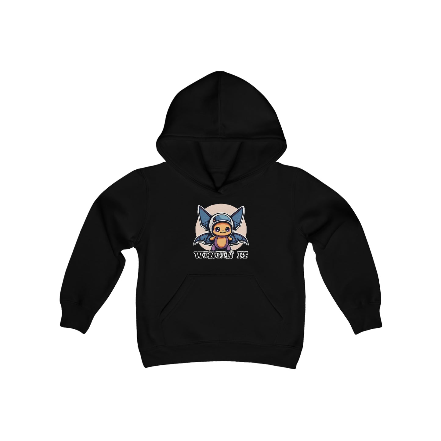 Wingin it Youth Heavy Blend Hooded Sweatshirt