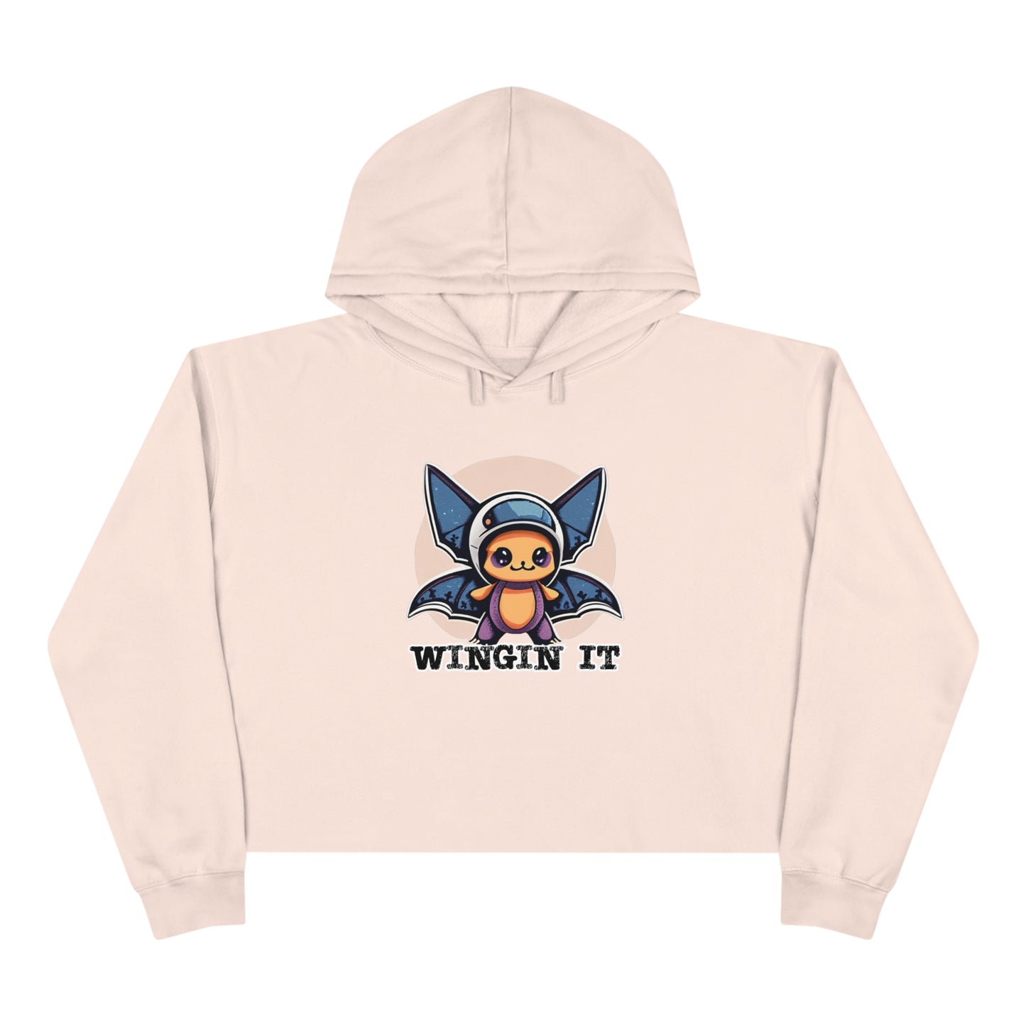 Wining It Crop Hoodie