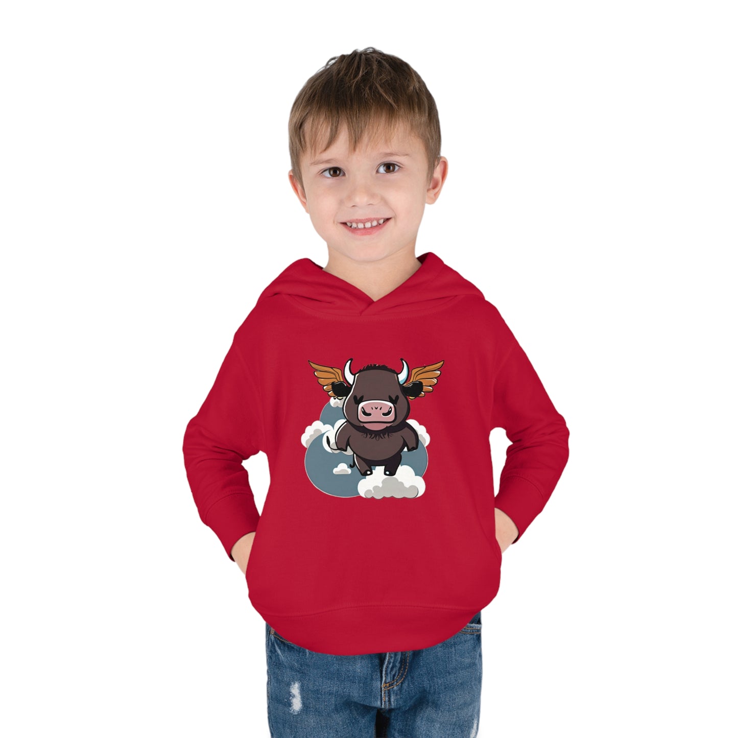 Buffalo Wings Toddler Pullover Fleece Hoodie