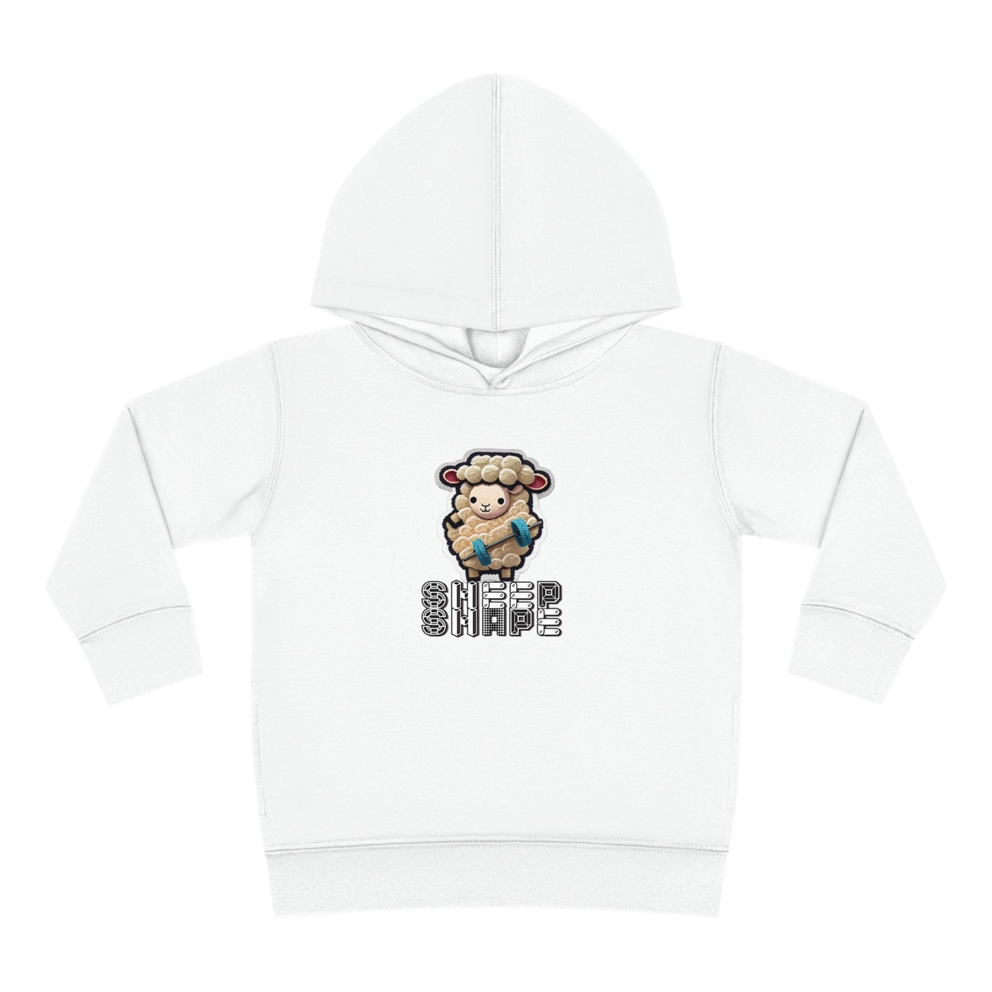 Sheep Shape Toddler Pullover Fleece Hoodie