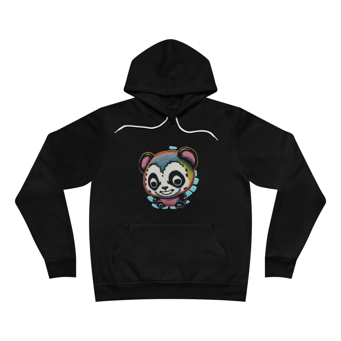 Panda Sponge Fleece Pullover Hoodie