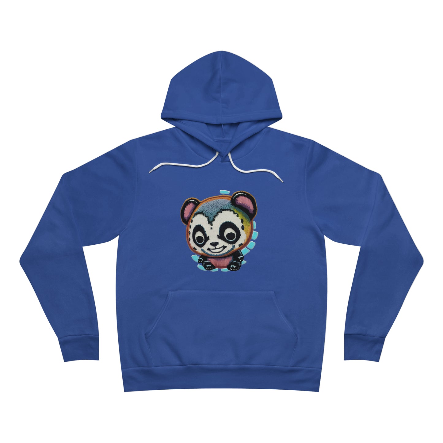 Panda Sponge Fleece Pullover Hoodie