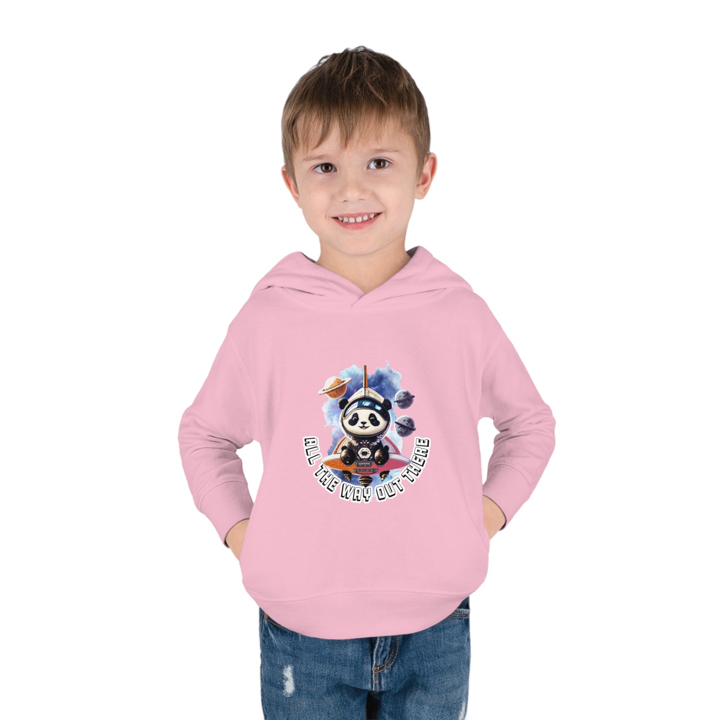 Out There Panda Toddler Pullover Fleece Hoodie