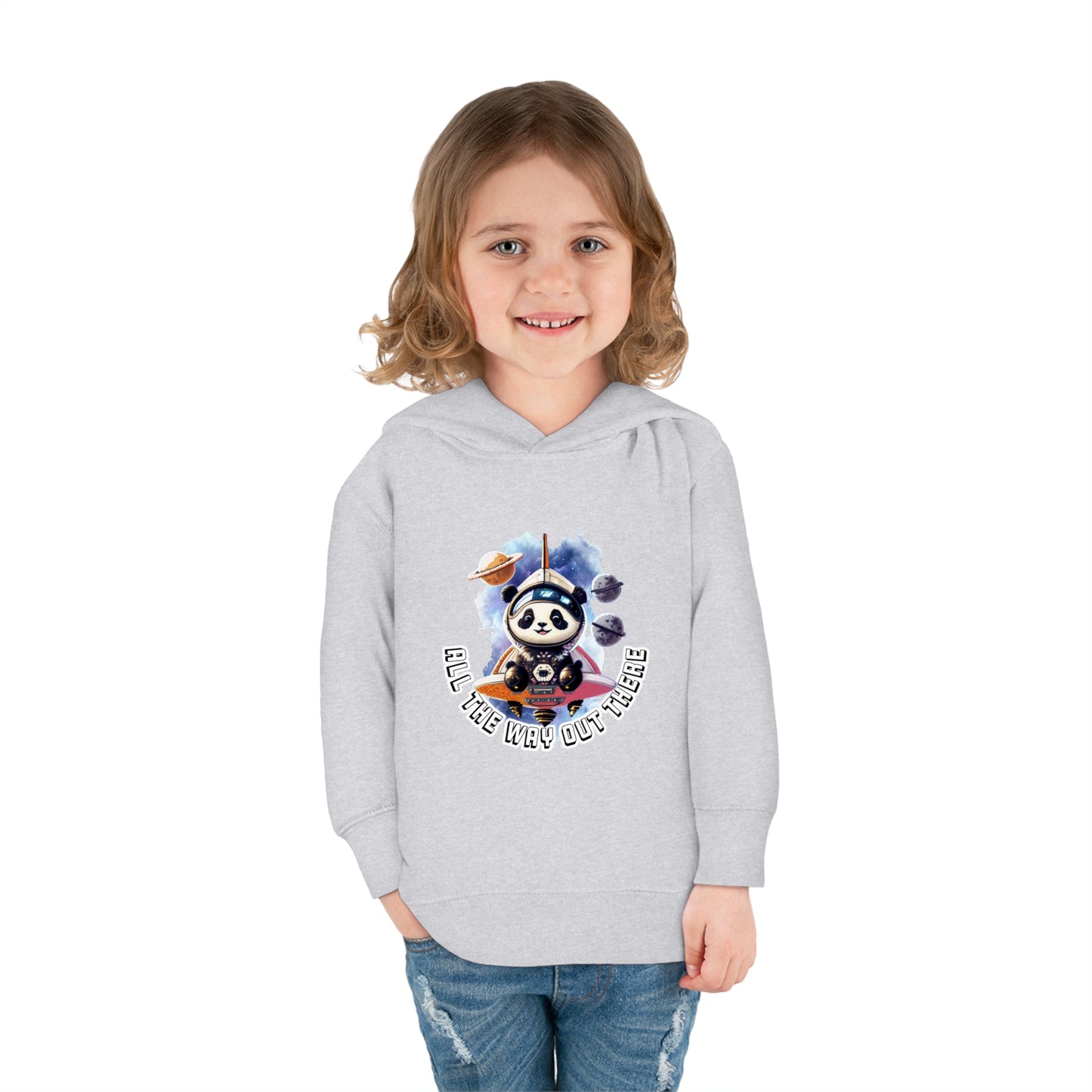 Out There Panda Toddler Pullover Fleece Hoodie