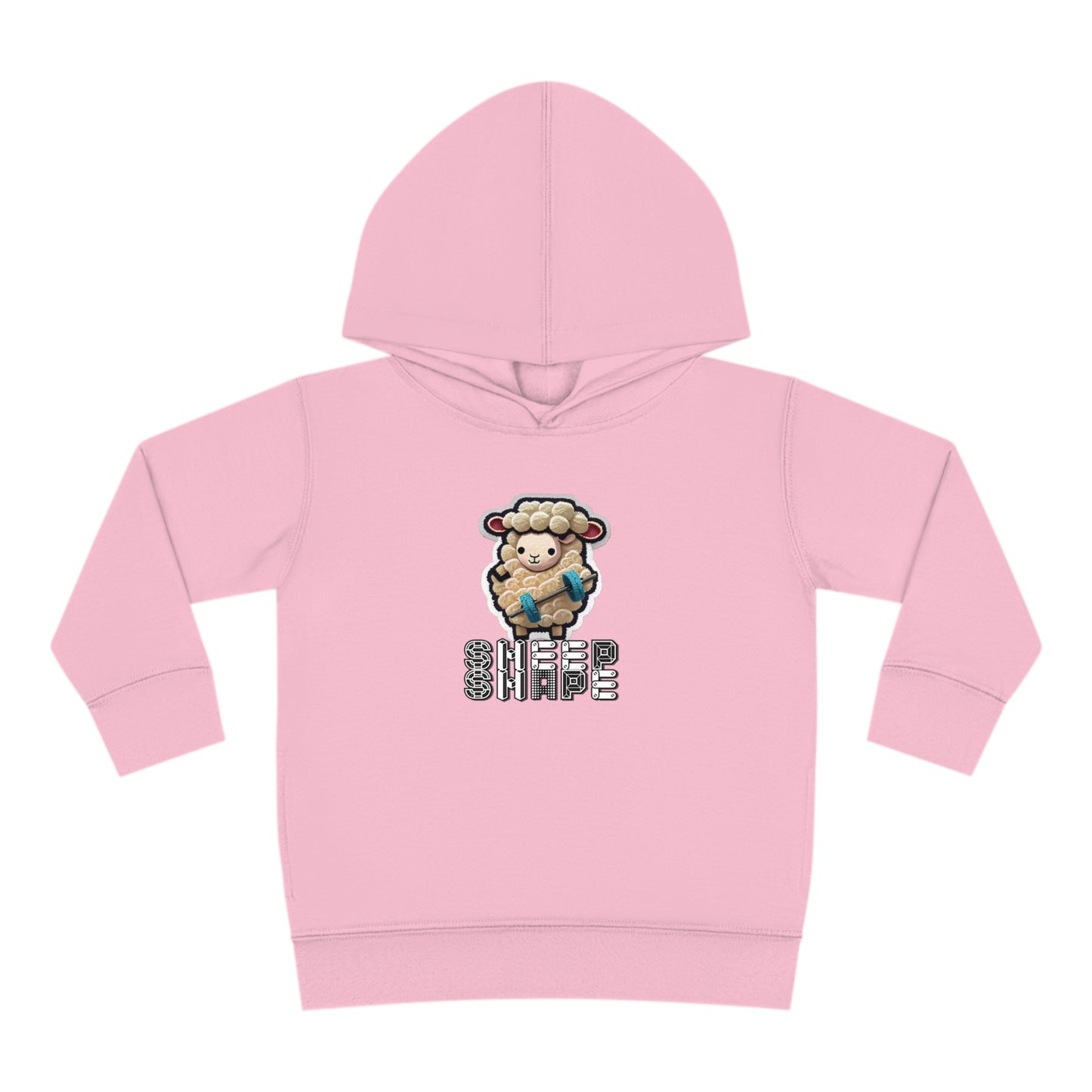 Sheep Shape Toddler Pullover Fleece Hoodie