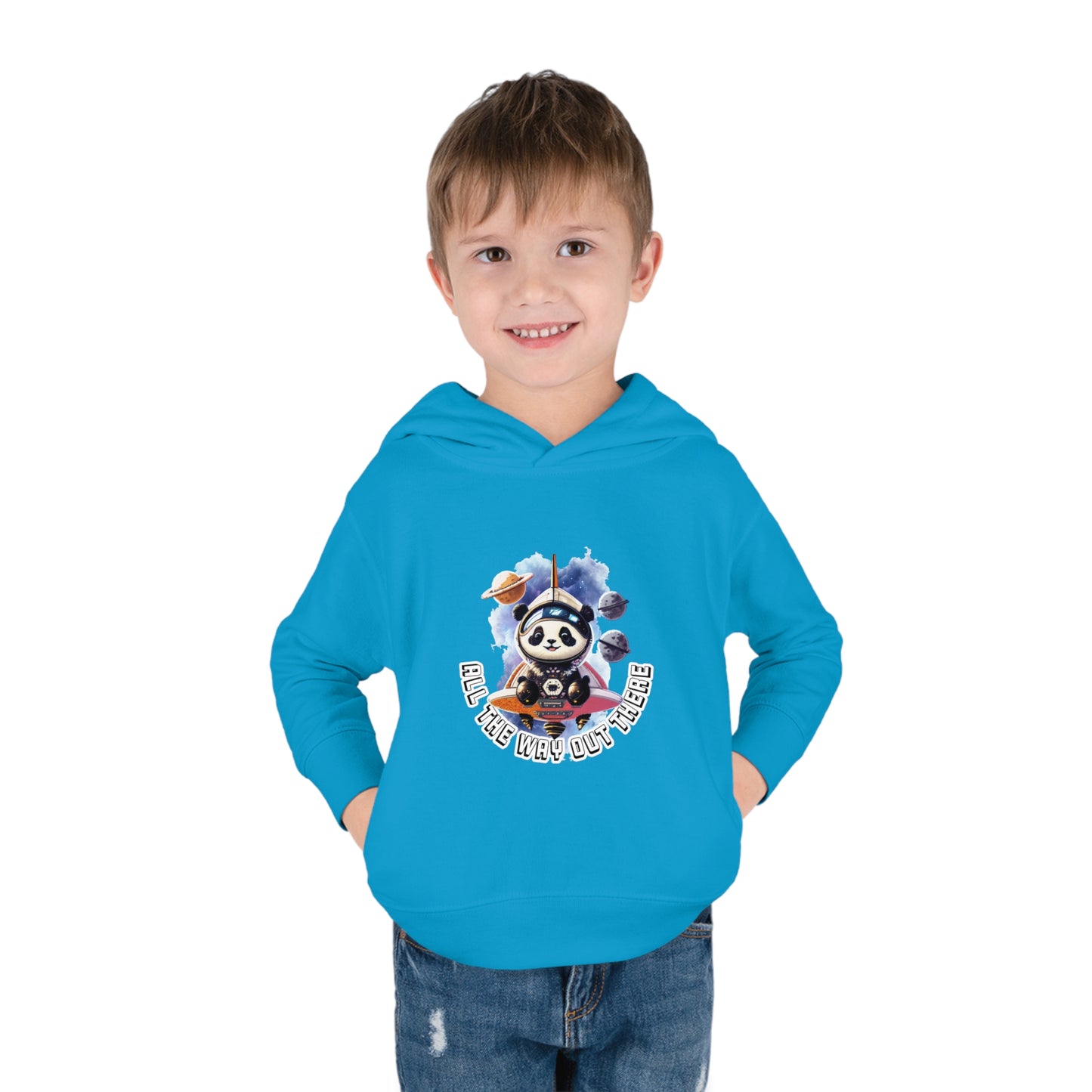 Out There Panda Toddler Pullover Fleece Hoodie