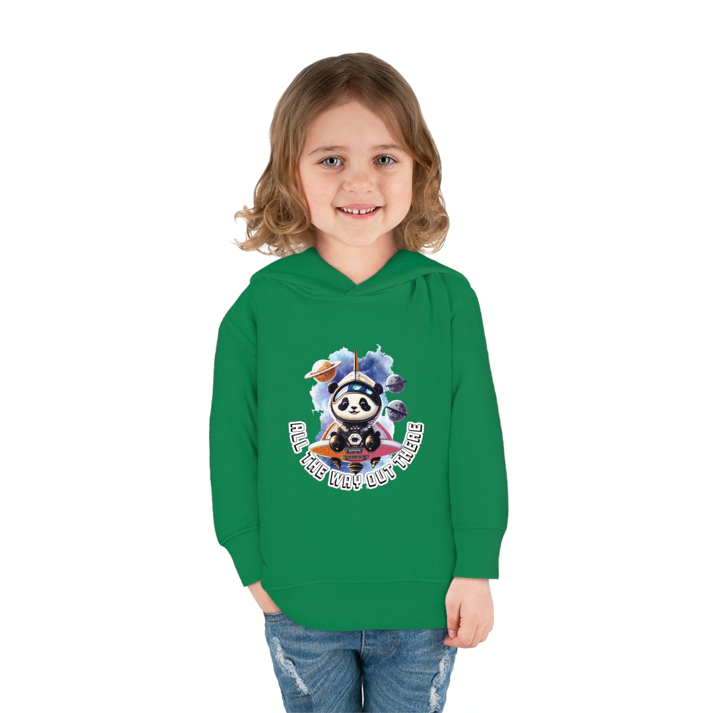 Out There Panda Toddler Pullover Fleece Hoodie