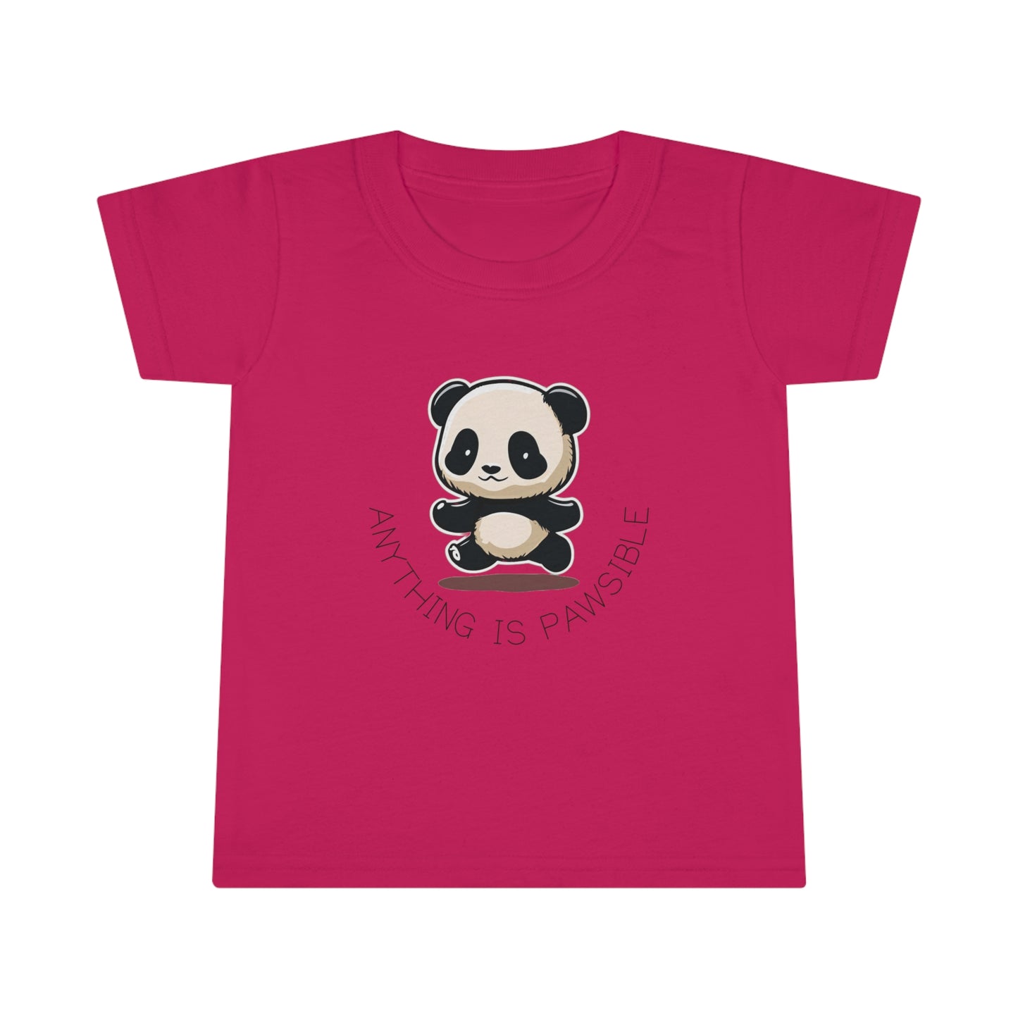 Cute Panda Toddler T-shirt