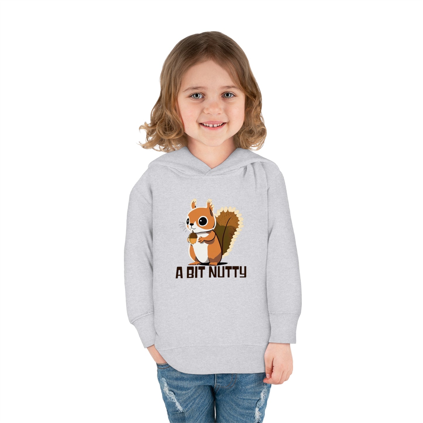 A Bit Nutty Toddler Pullover Fleece Hoodie