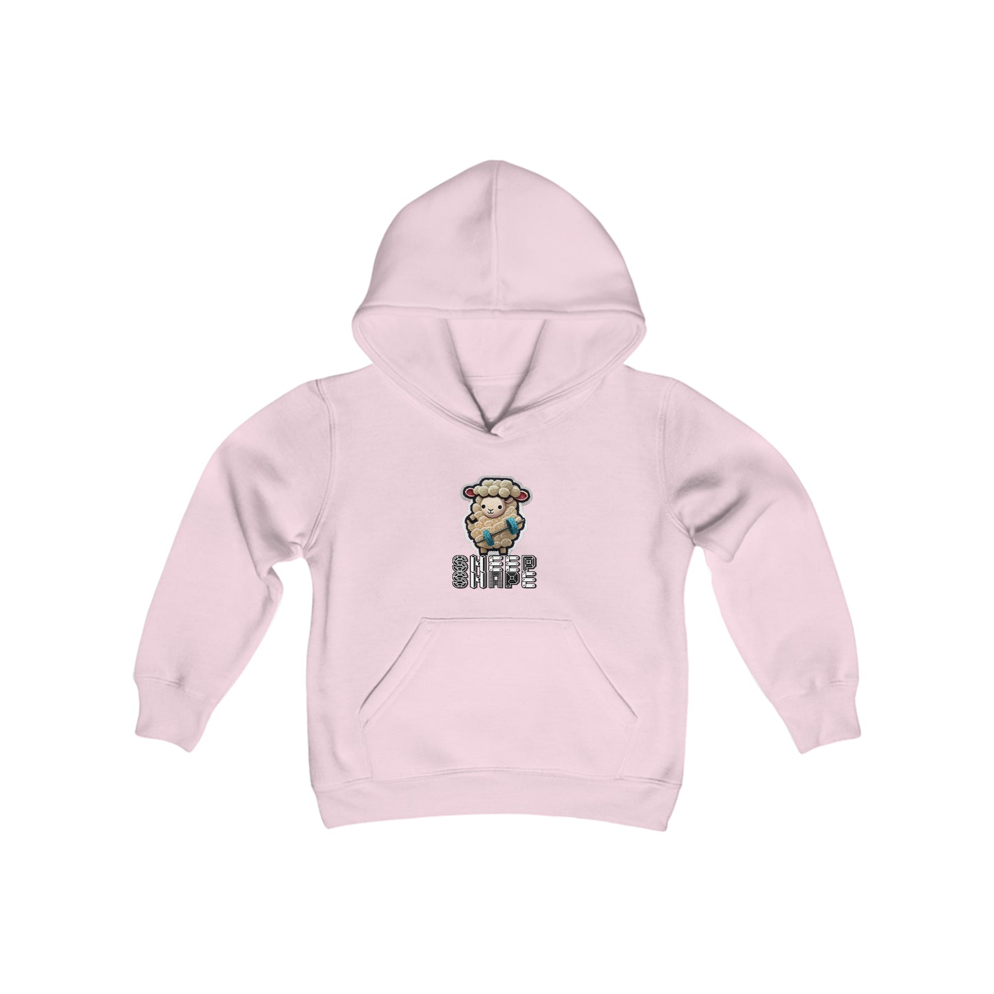 Sheep Shape Youth Heavy Blend Hooded Sweatshirt