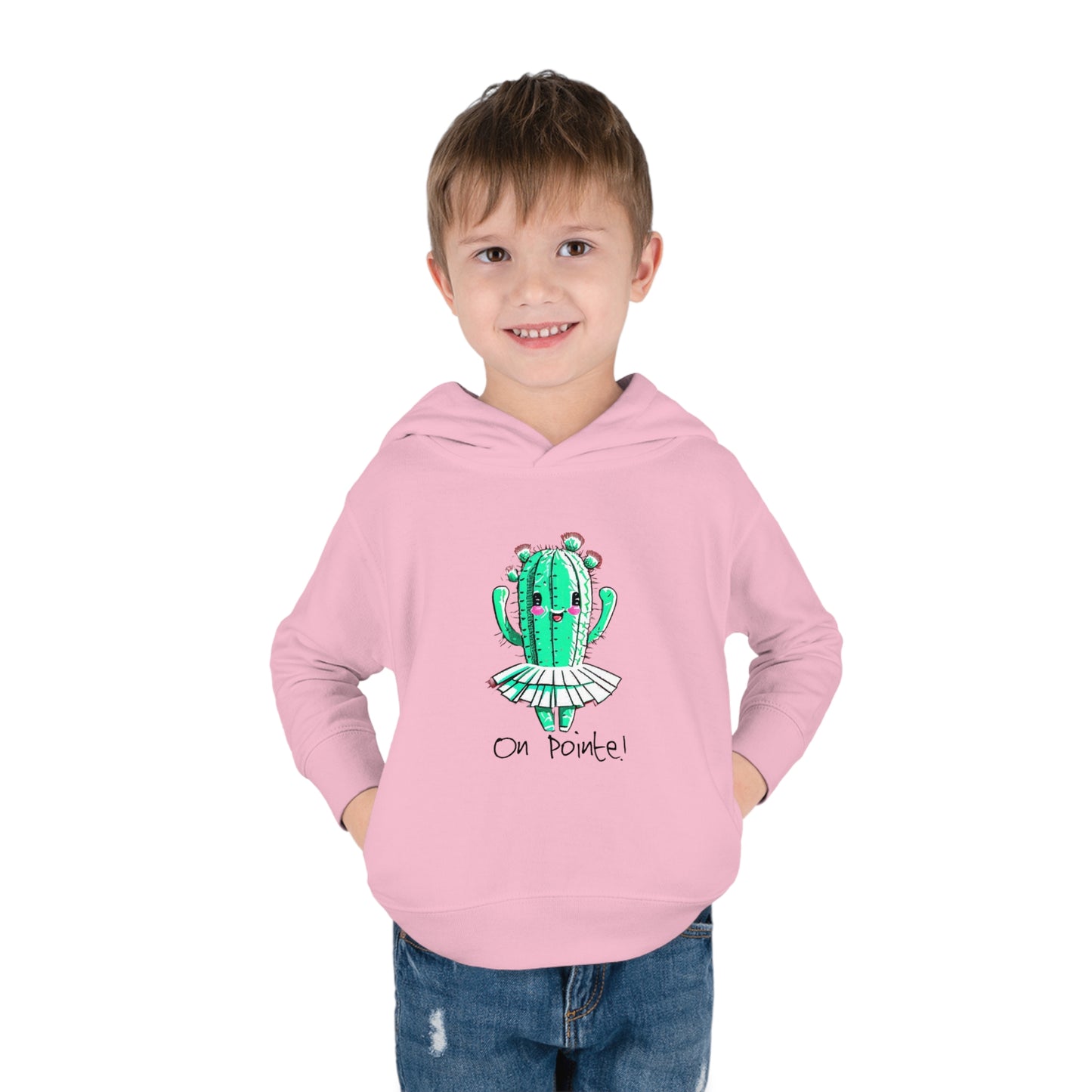 On Pointe Toddler Pullover Fleece Hoodie