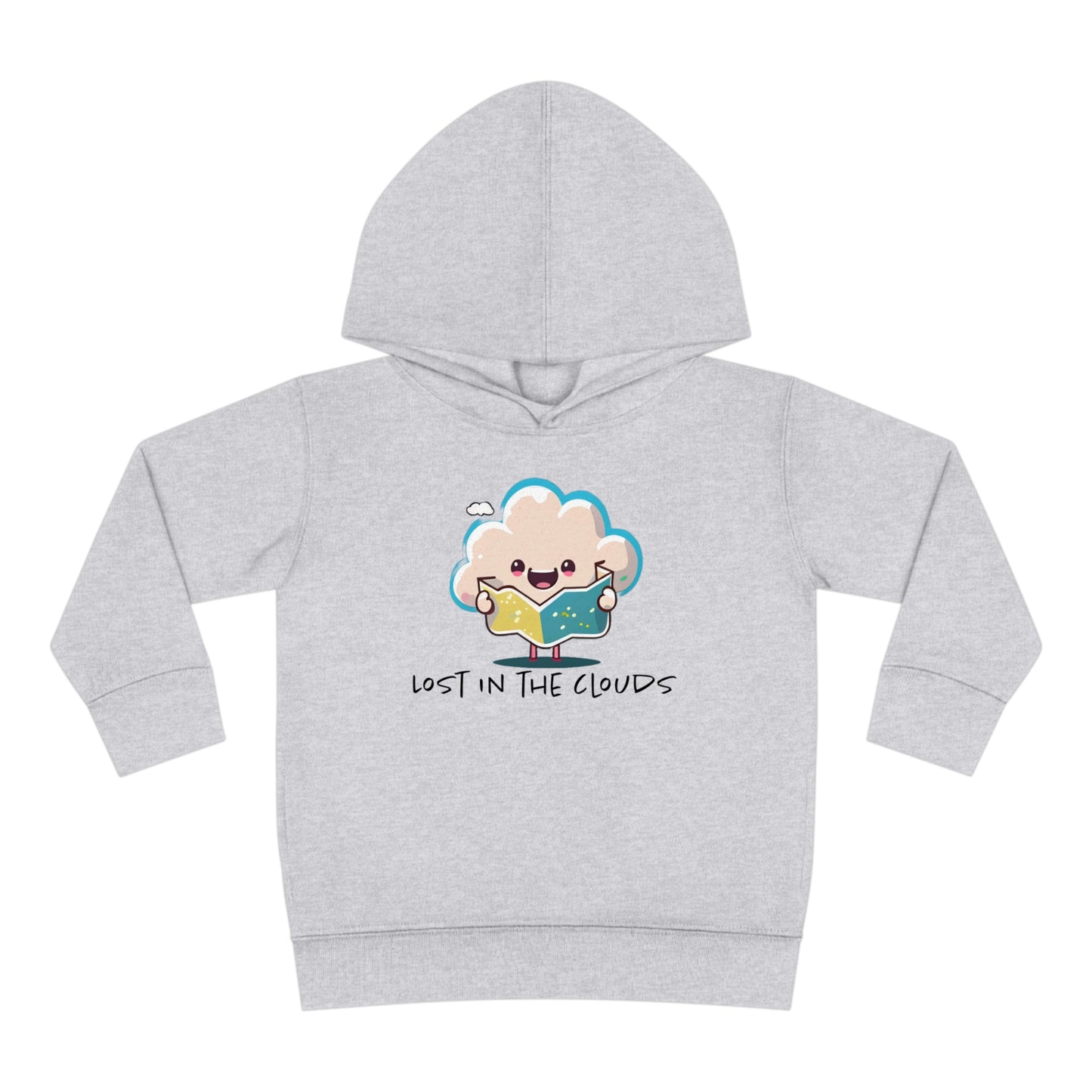 Lost In Clouds Toddler Pullover Fleece Hoodie