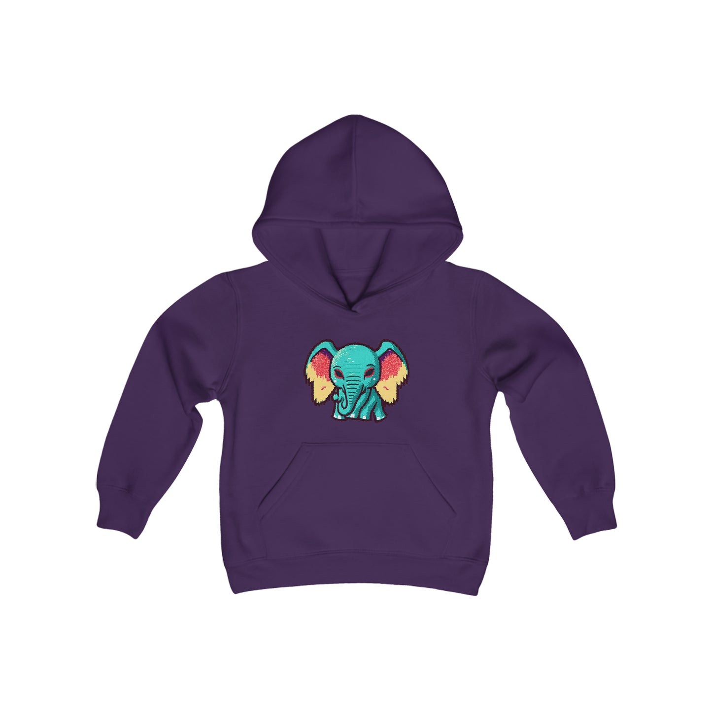 Elephant Youth Heavy Blend Hooded Sweatshirt