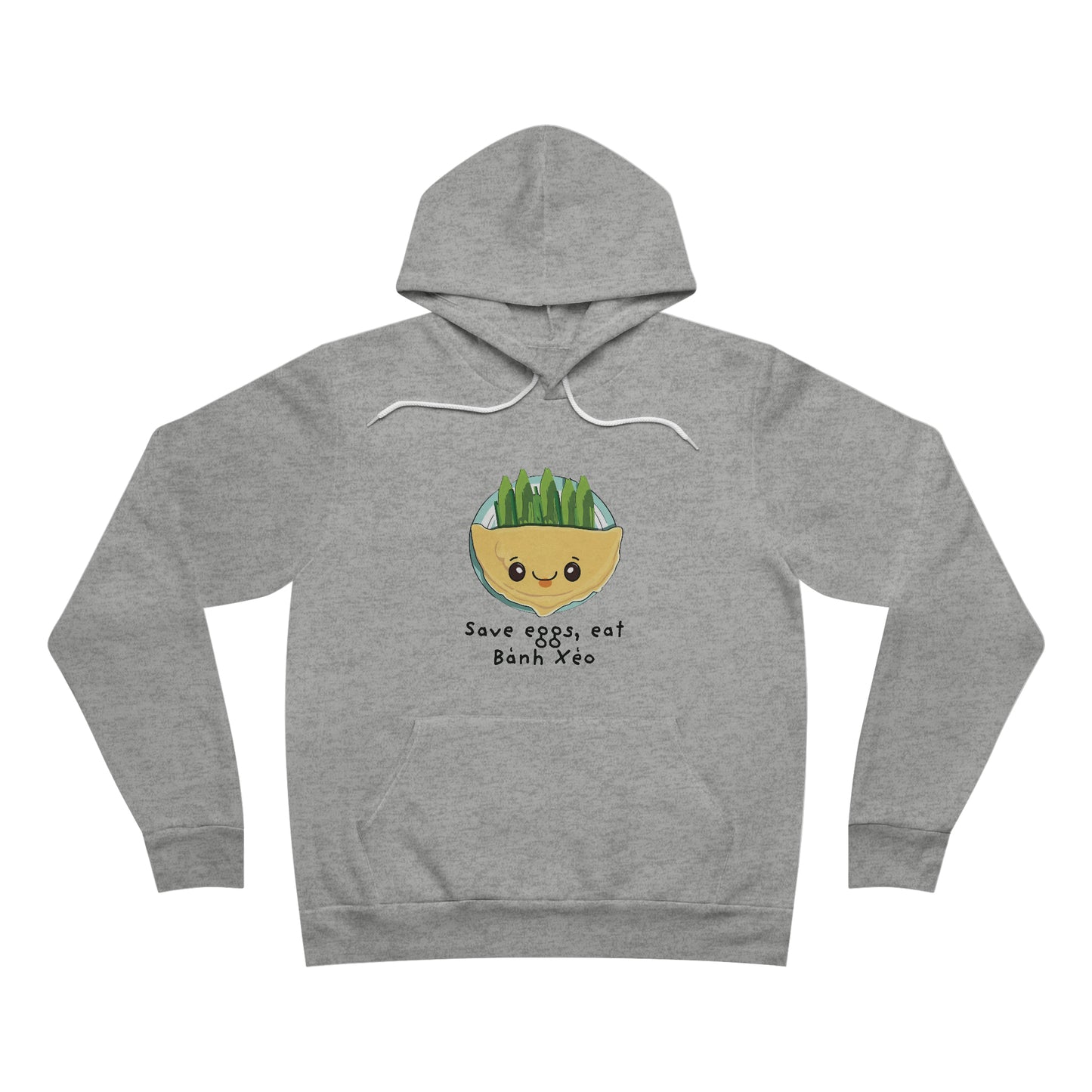 Eat Banh Xeo Sponge Fleece Pullover Hoodie