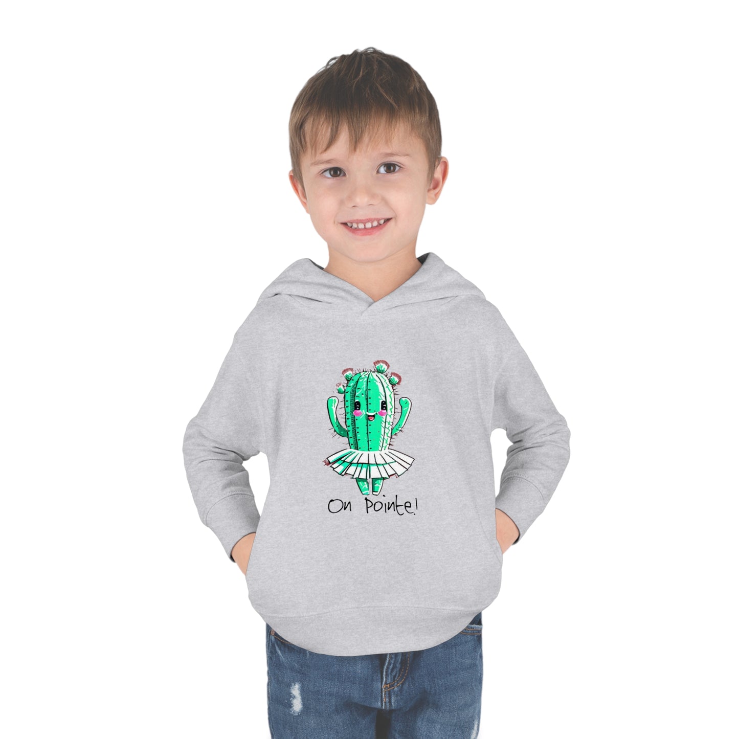 On Pointe Toddler Pullover Fleece Hoodie