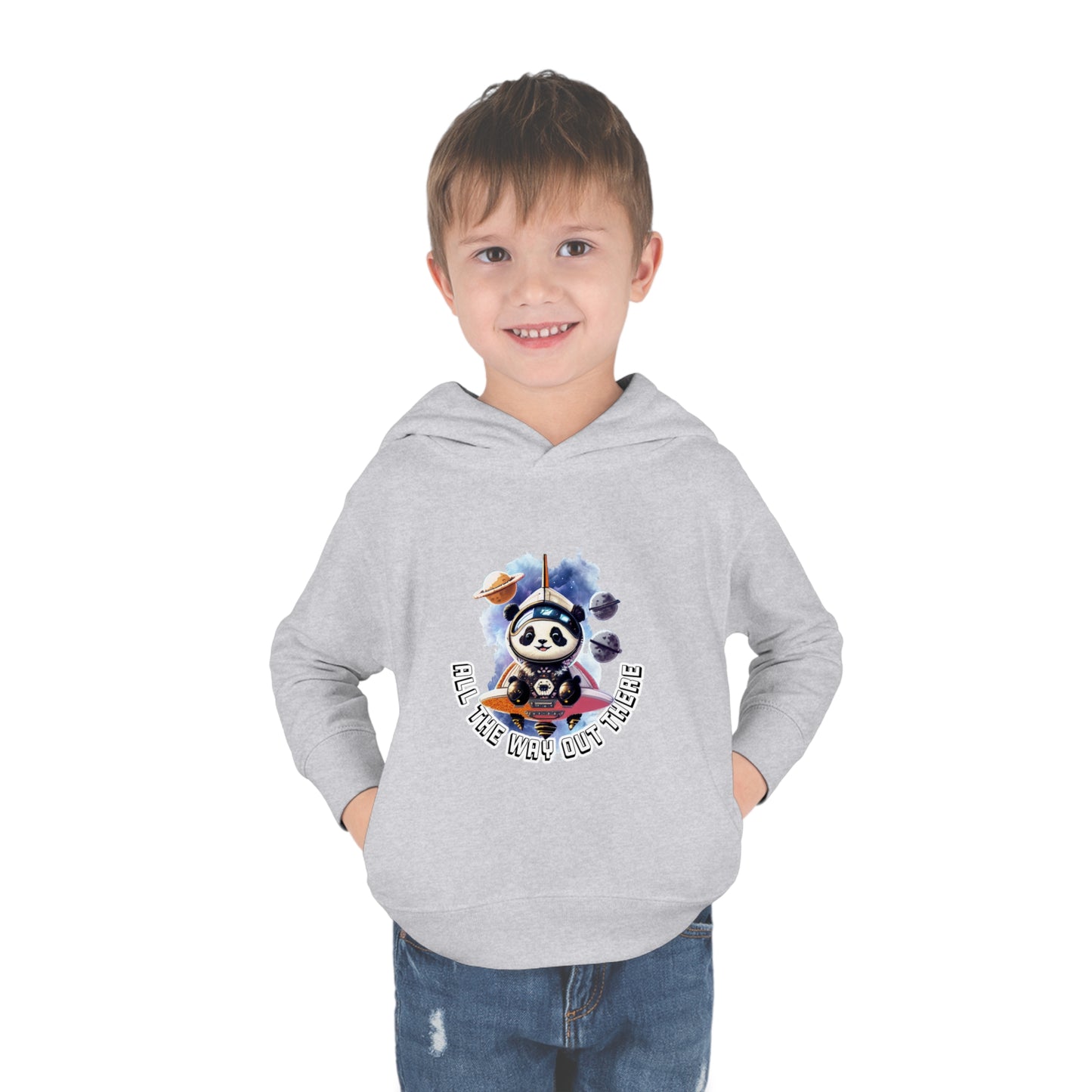 Out There Panda Toddler Pullover Fleece Hoodie