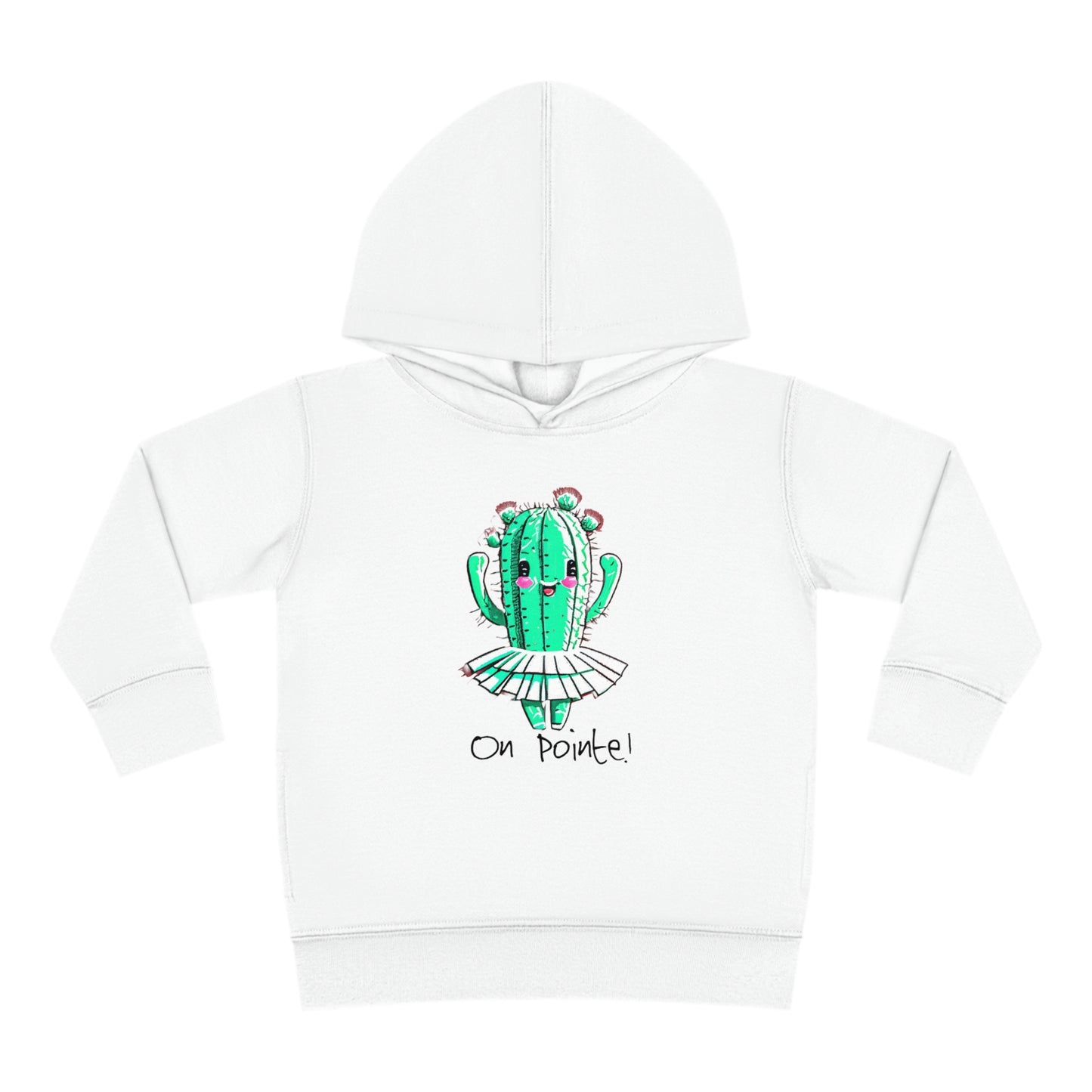 On Pointe Toddler Pullover Fleece Hoodie