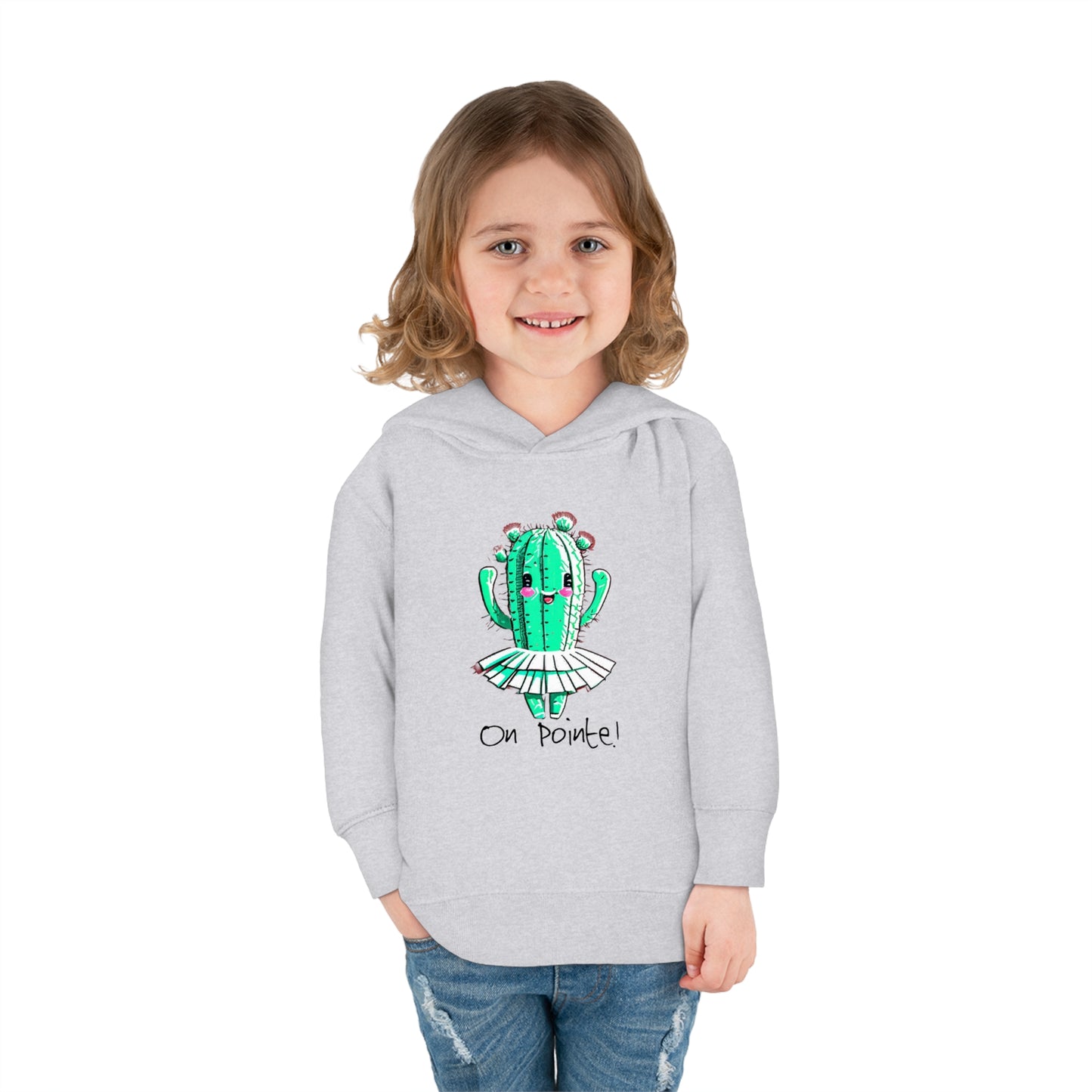 On Pointe Toddler Pullover Fleece Hoodie