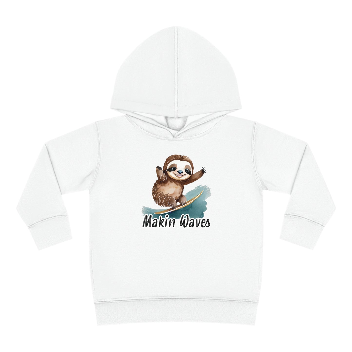 Makin Waves Toddler Pullover Fleece Hoodie