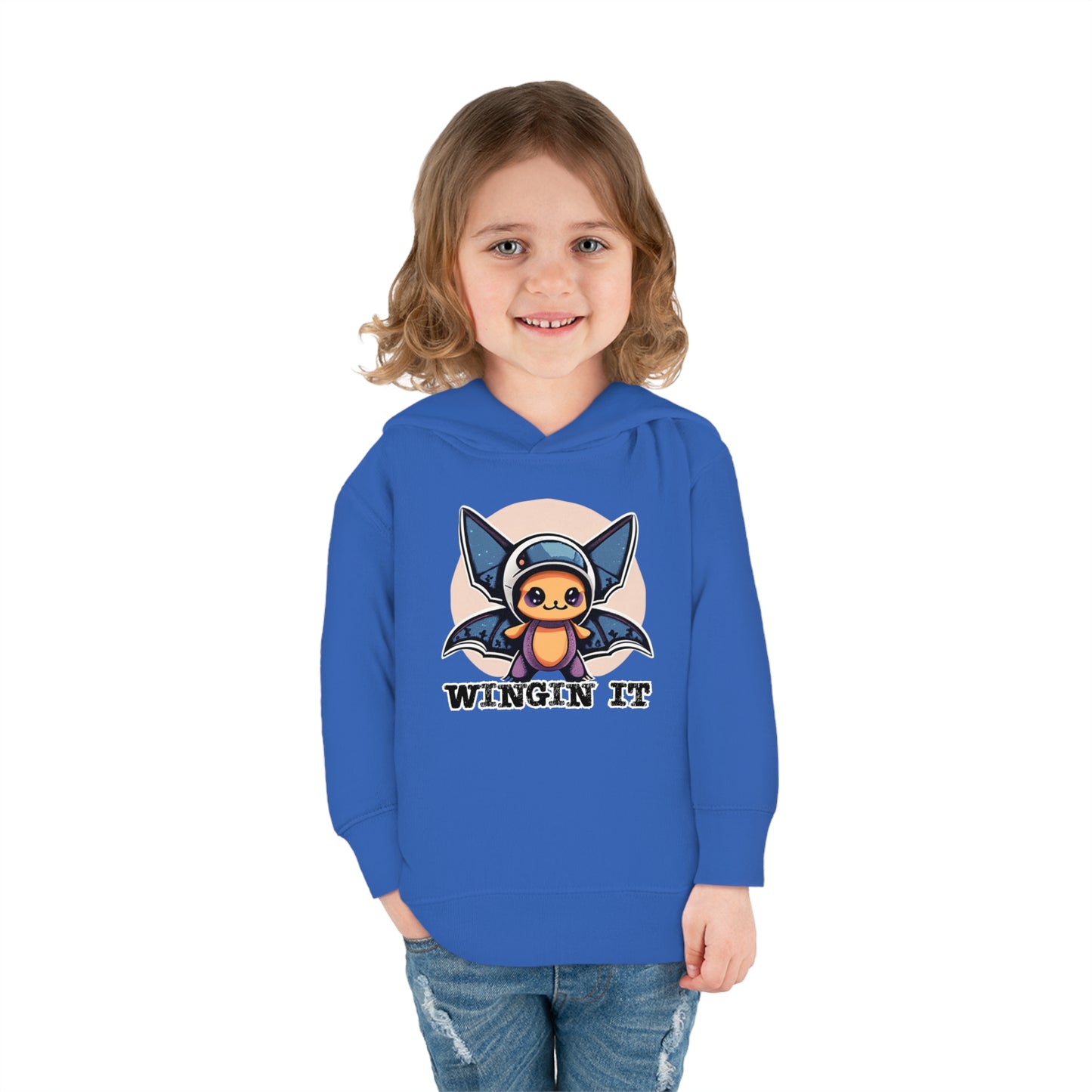 Wingin It Toddler Pullover Fleece Hoodie