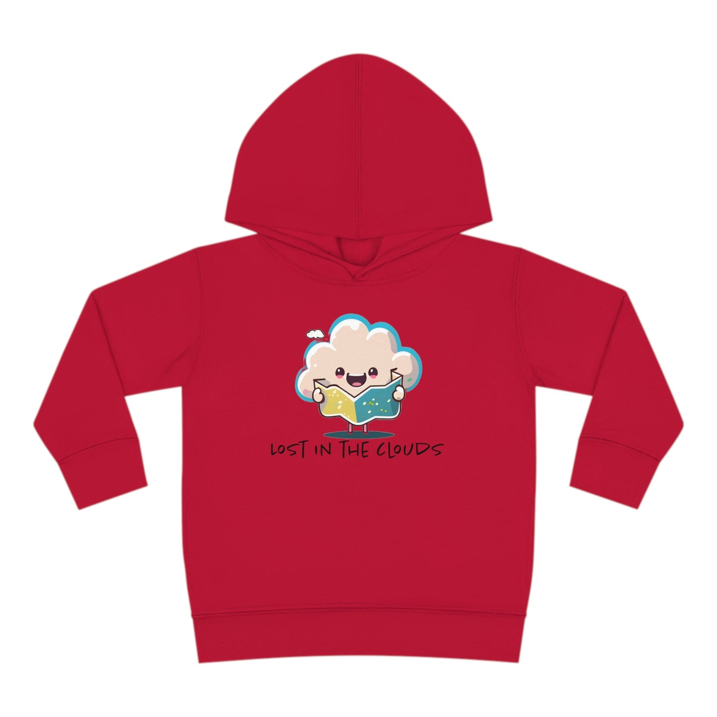 Lost In Clouds Toddler Pullover Fleece Hoodie