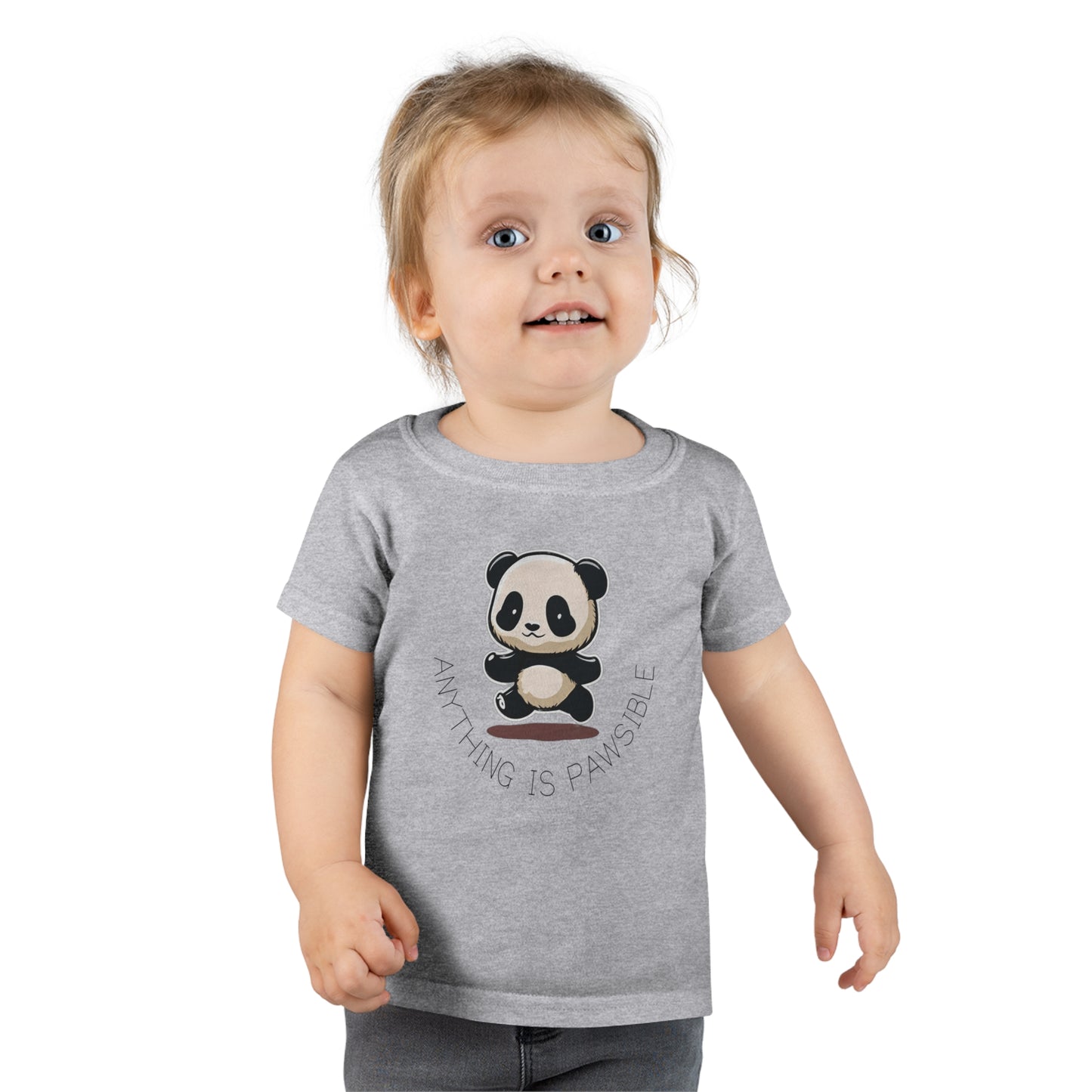 Cute Panda Toddler T-shirt