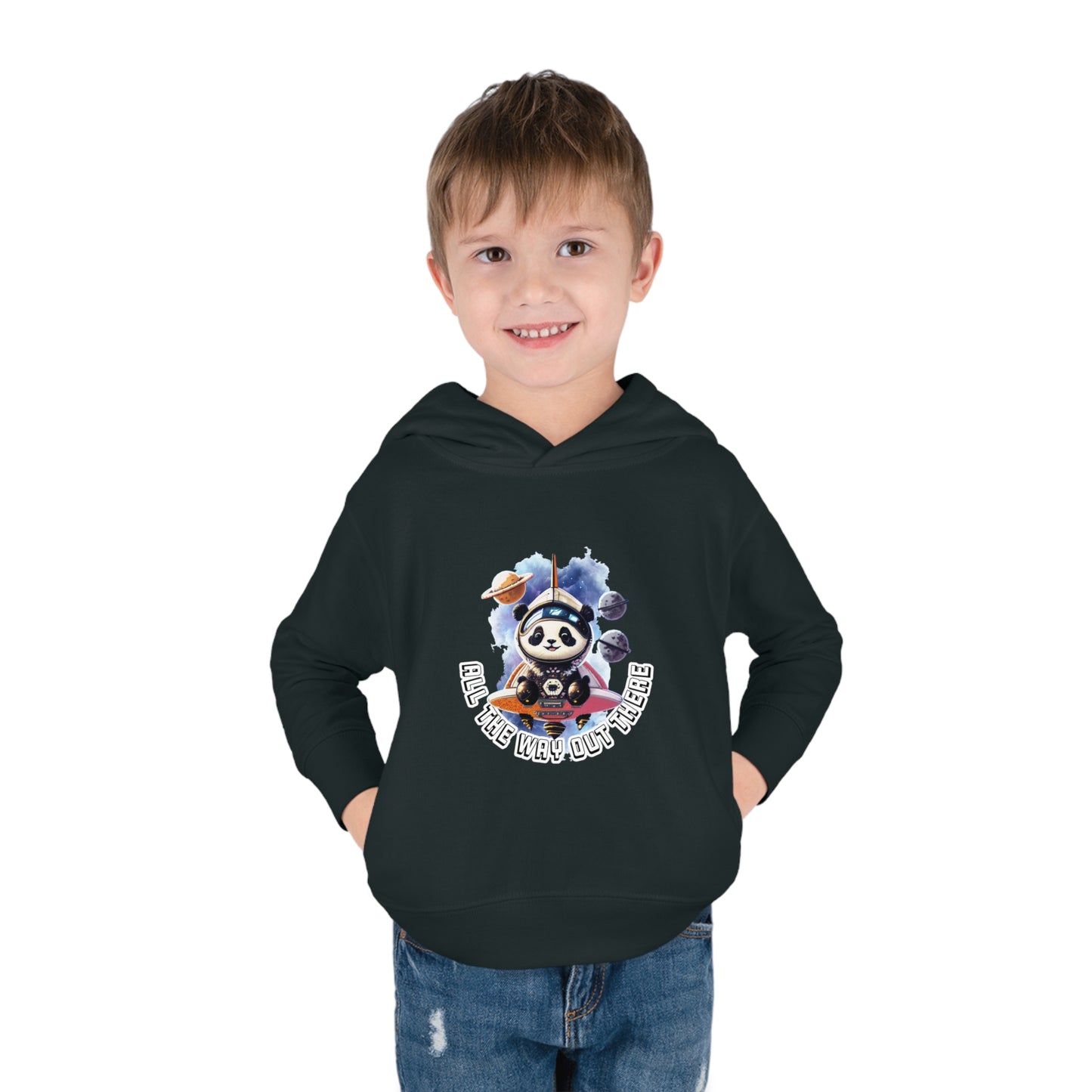 Out There Panda Toddler Pullover Fleece Hoodie