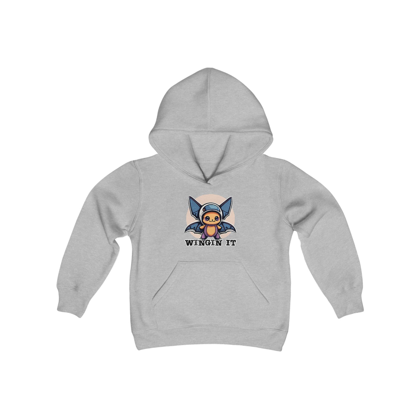 Wingin it Youth Heavy Blend Hooded Sweatshirt