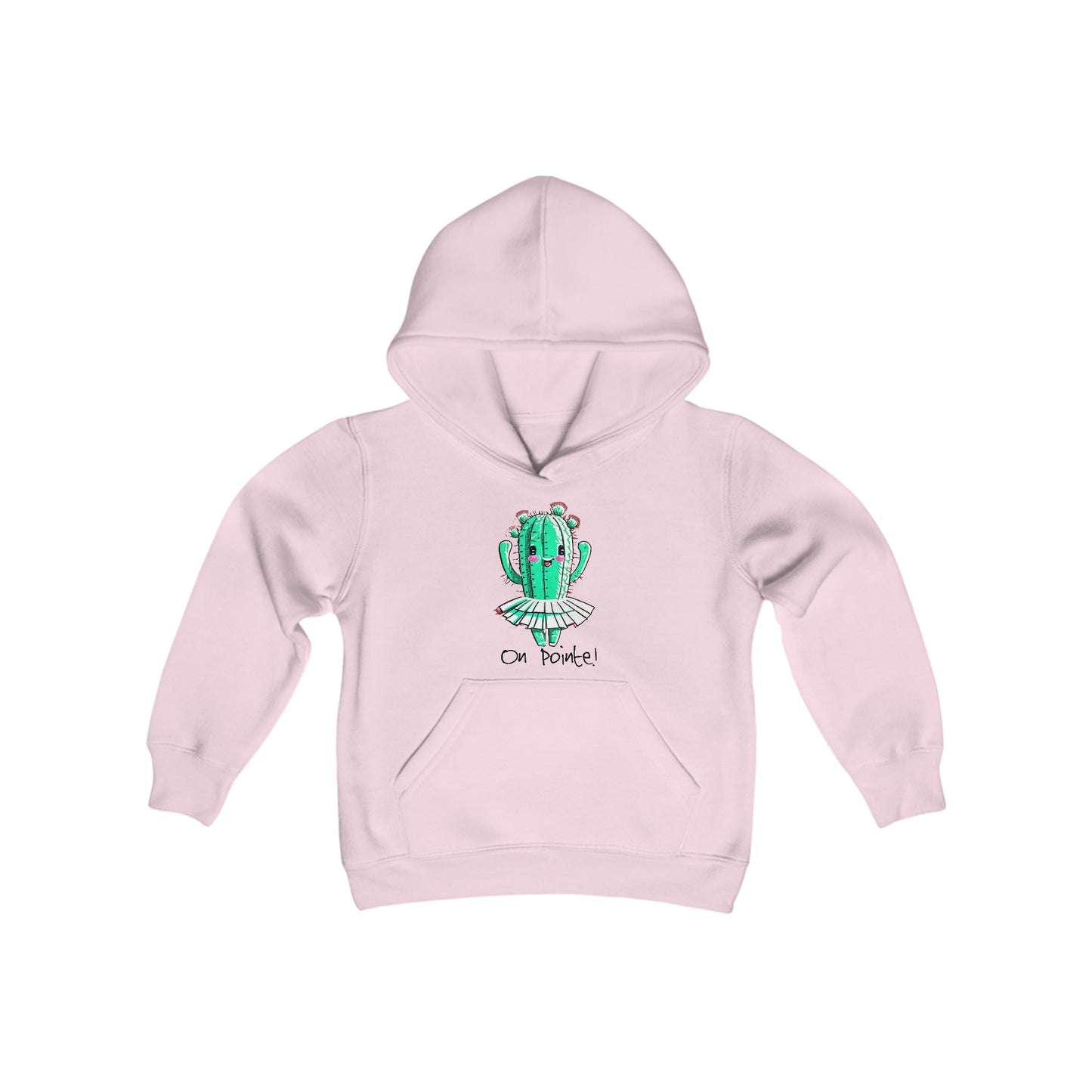 On Pointe Youth Heavy Blend Hooded Sweatshirt