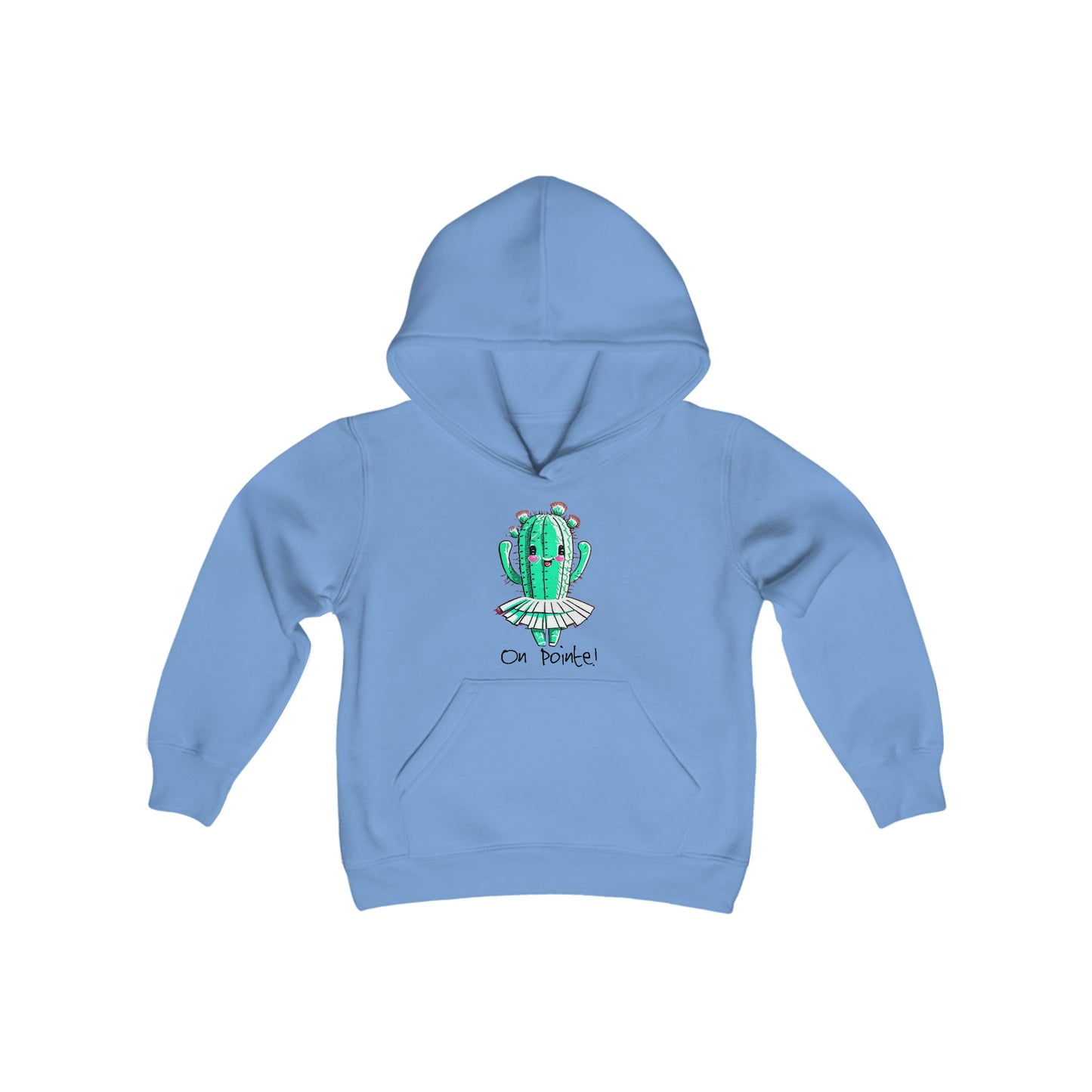 On Pointe Youth Heavy Blend Hooded Sweatshirt