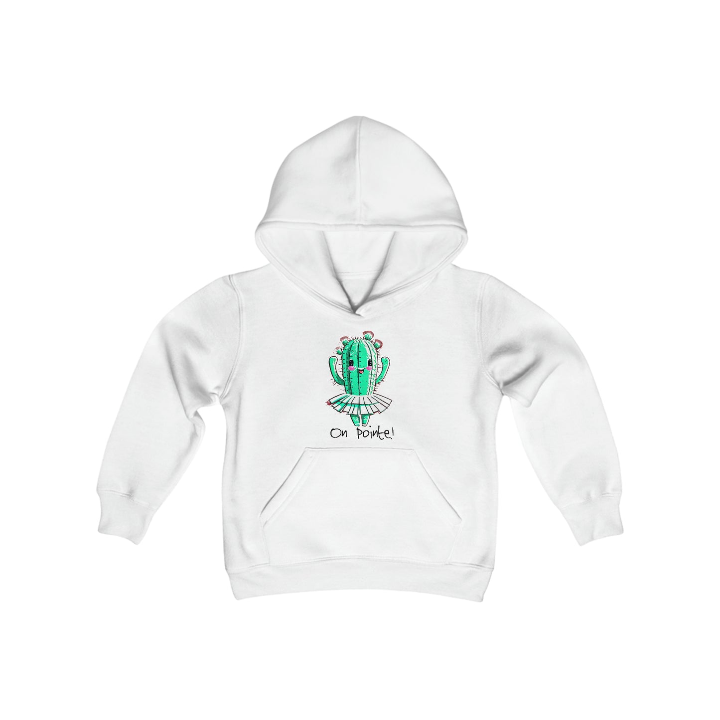 On Pointe Youth Heavy Blend Hooded Sweatshirt