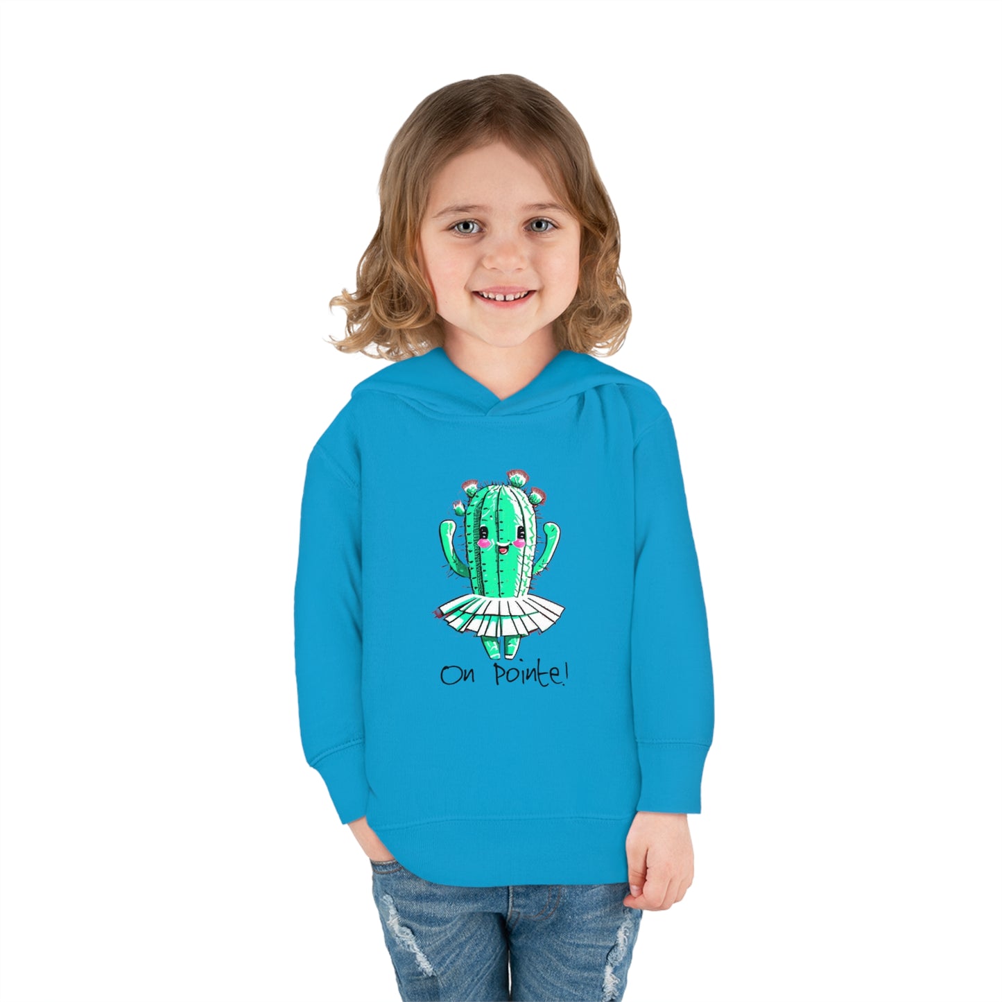 On Pointe Toddler Pullover Fleece Hoodie