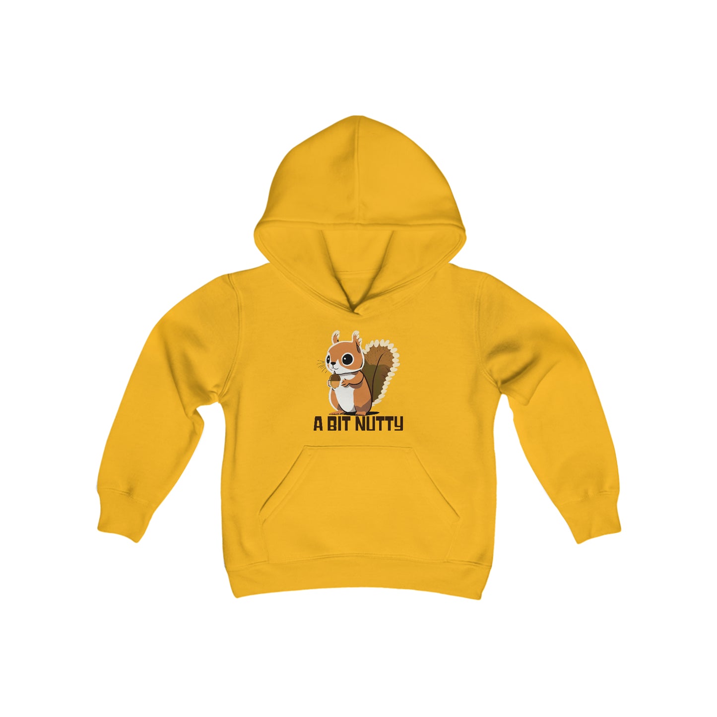 A bit nutty Youth Heavy Blend Hooded Sweatshirt